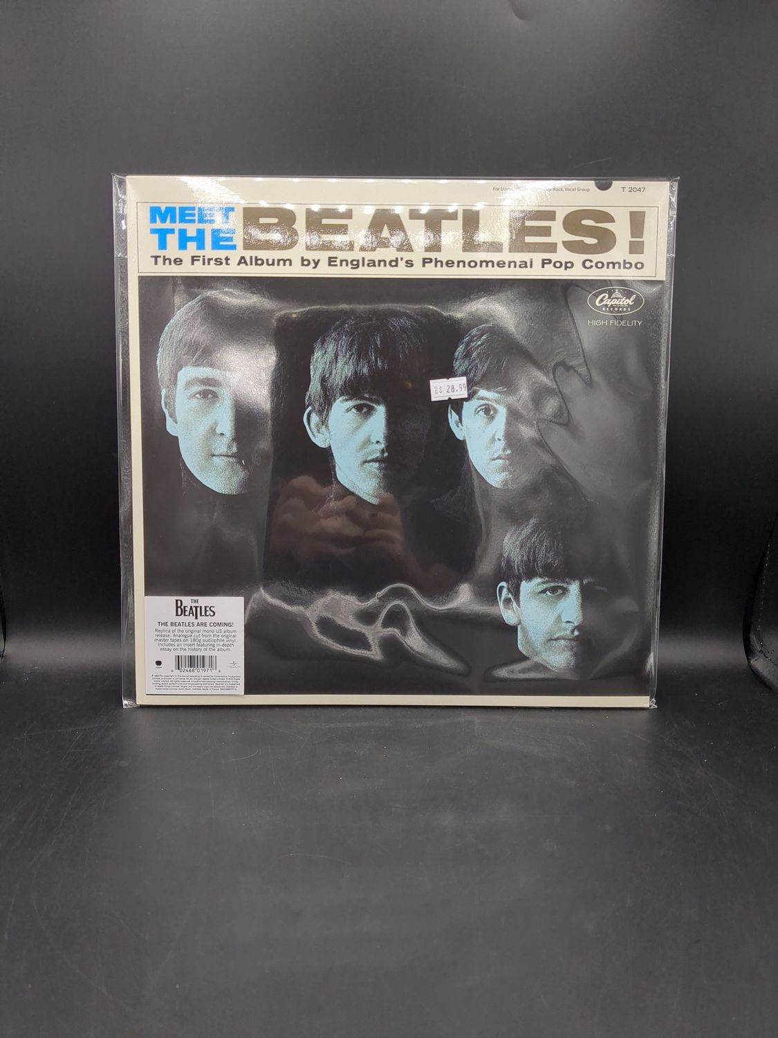 Vinyl Record Meet The Beatles By The Beatles