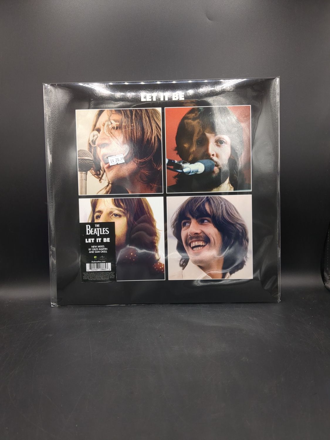 Vinyl Record Let It Be By The Beatles