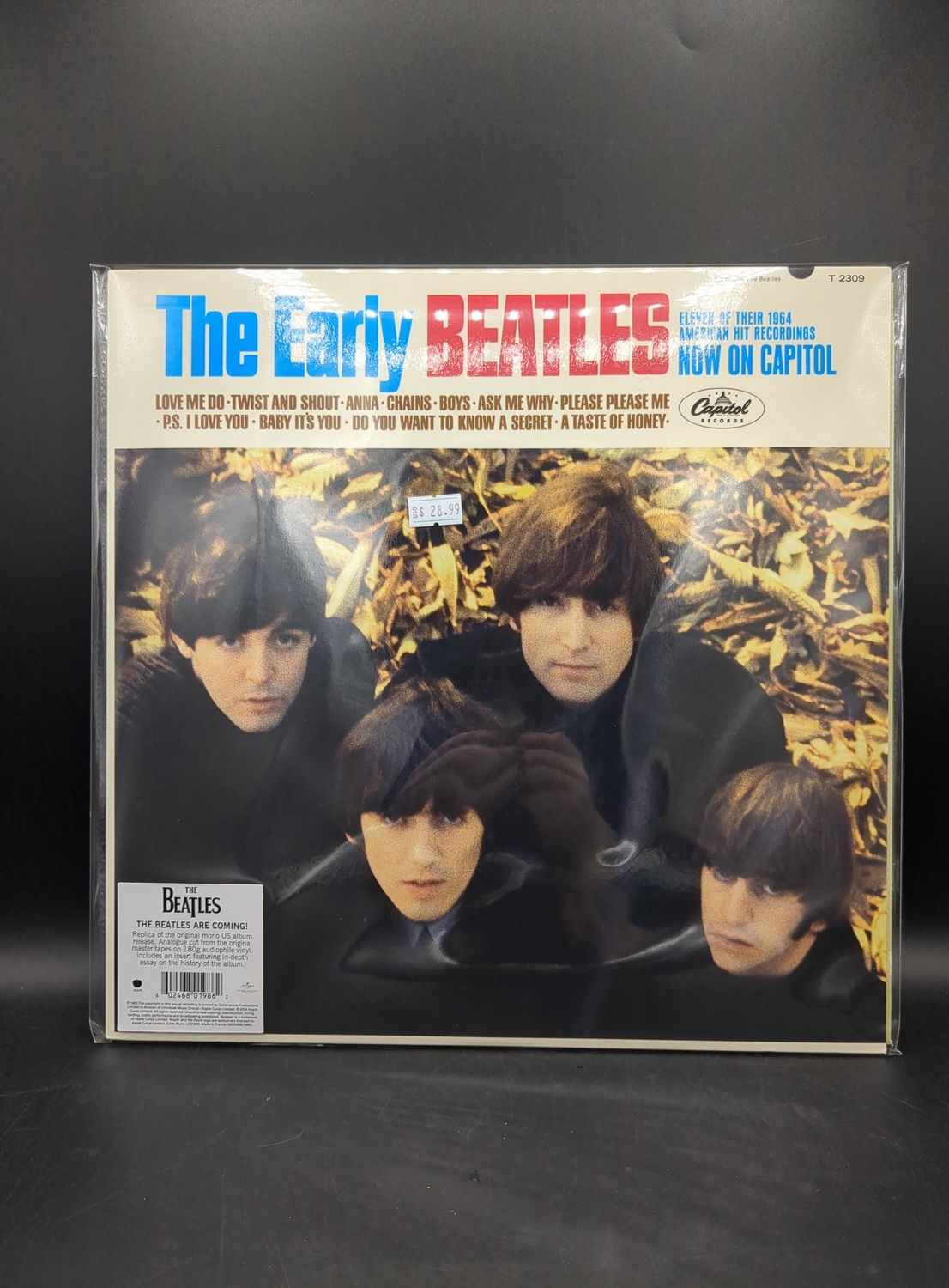 Vinyl Record The Beatles The Early Beatles