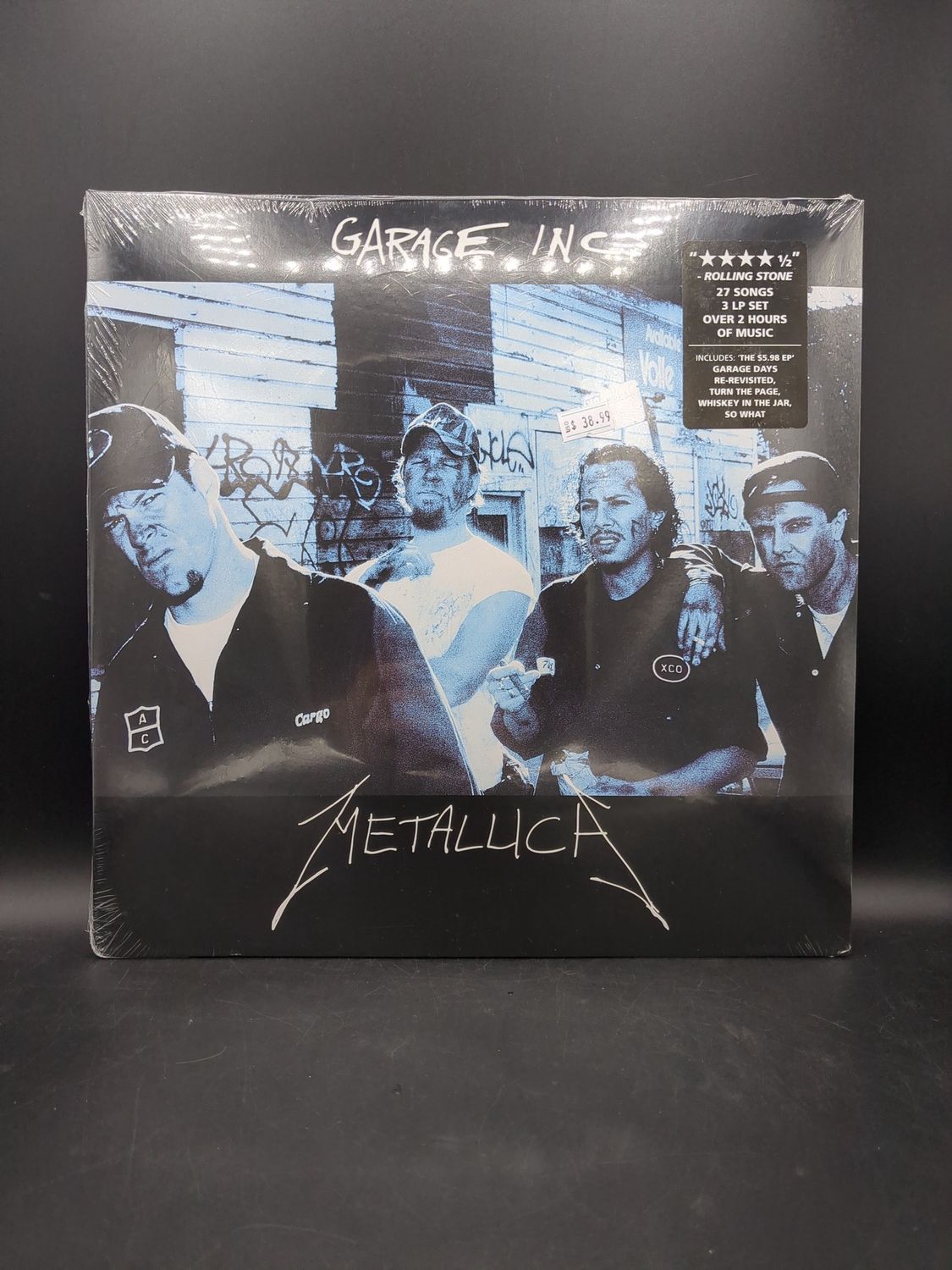 Vinyl Record Garage Inc By Metallica