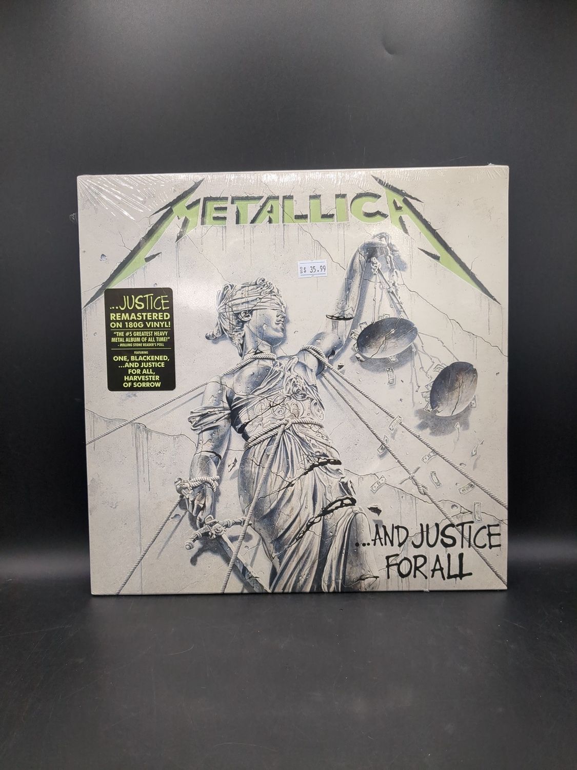 Vinyl Record Metallica ...And Justice For All