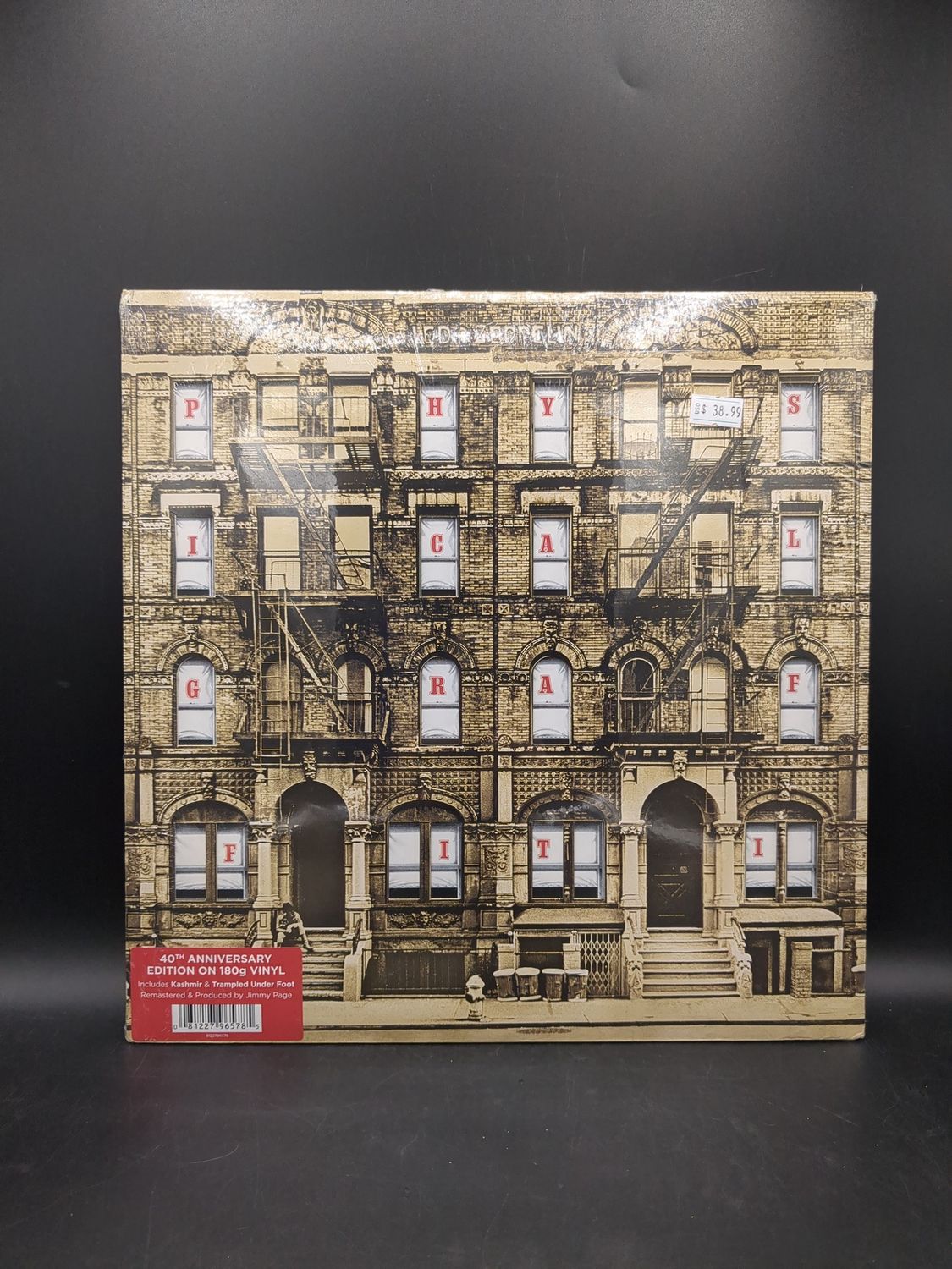 Vinyl Record Physical Graffiti By Led Zeppelin