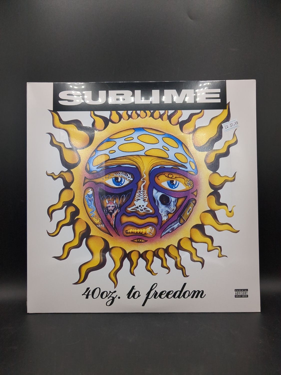 Vinyl Record 40 Oz To Freedom By Sublime