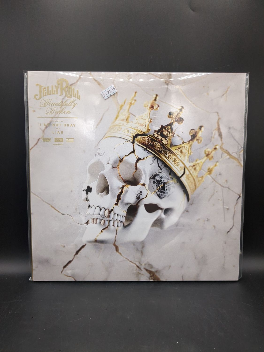 Vinyl Record Beautifully Broken By Jelly Roll
