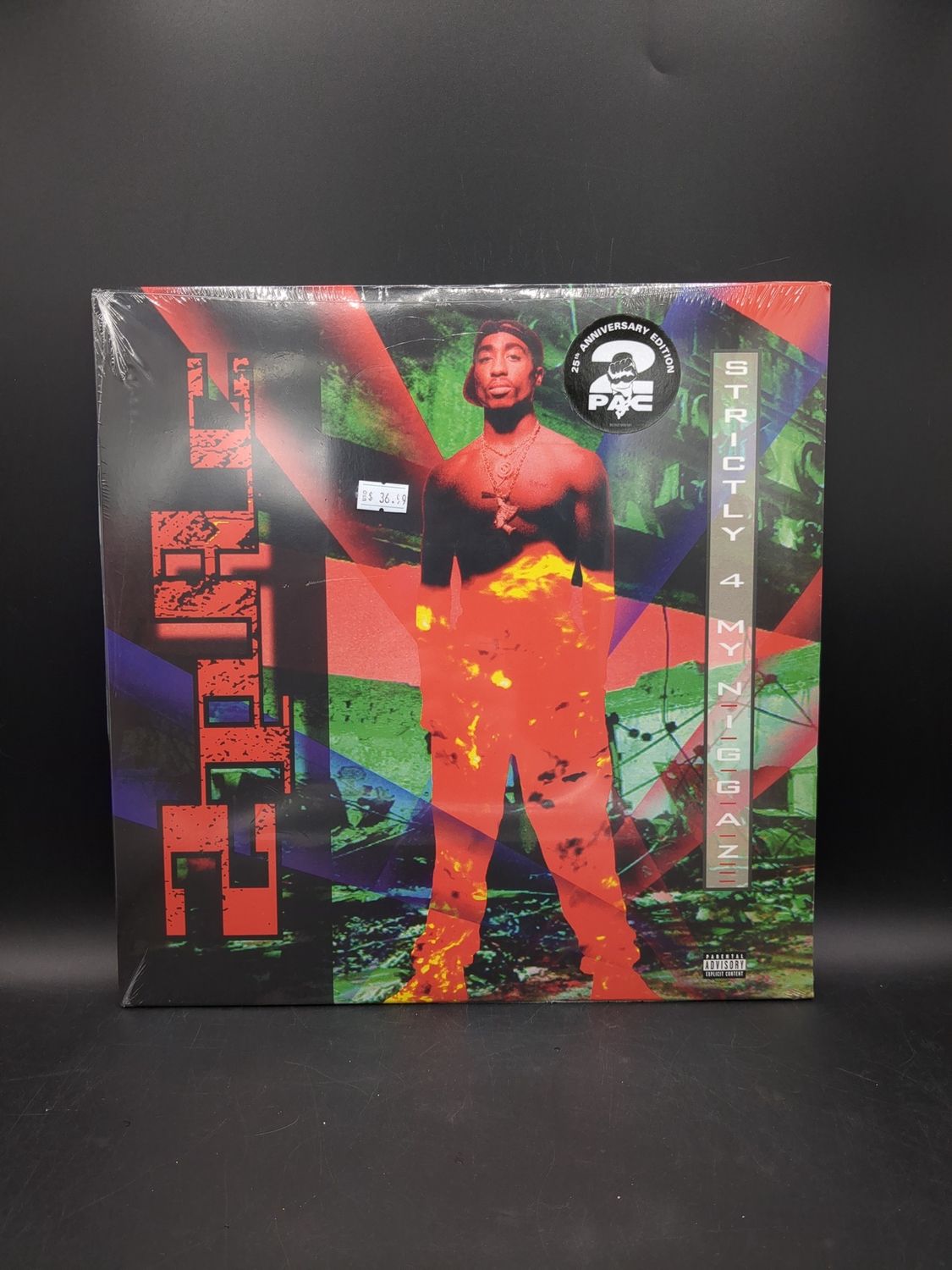 Vinyl Record Strictly 4 My N.I.G.G.A.Z. . . By 2Pac