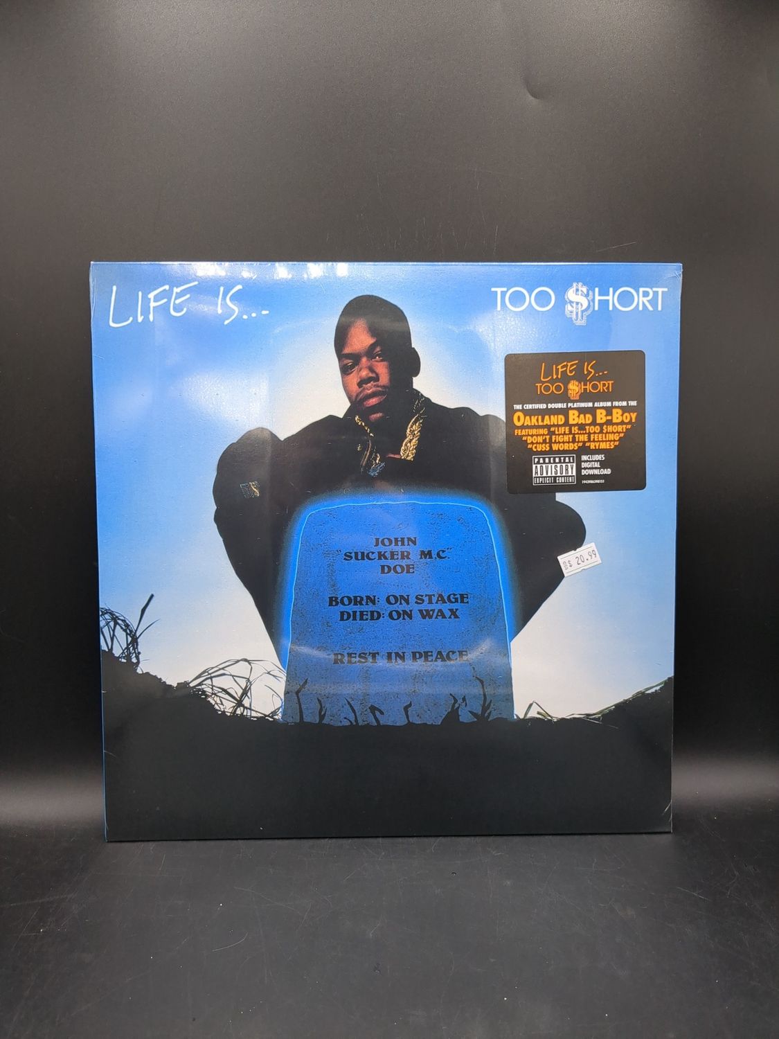 Vinyl Record Life Is Too Short By Too Short
