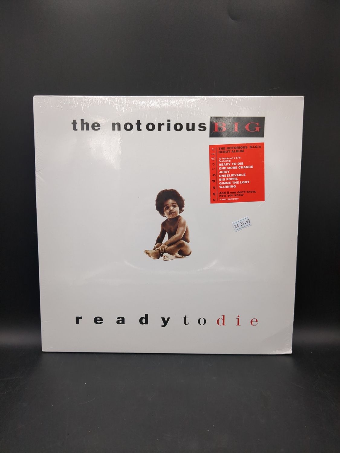 Vinyl Record Ready To Die By The Notorious B.I.G