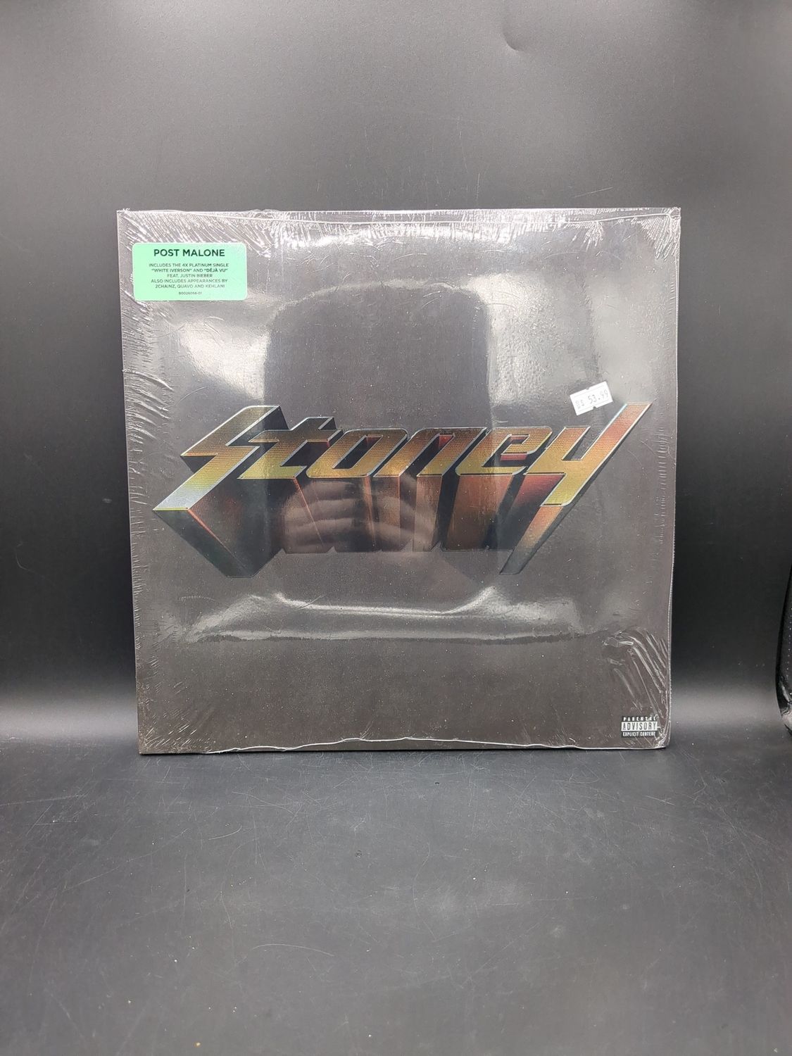 Vinyl Record Stoney Orange By Post Malone