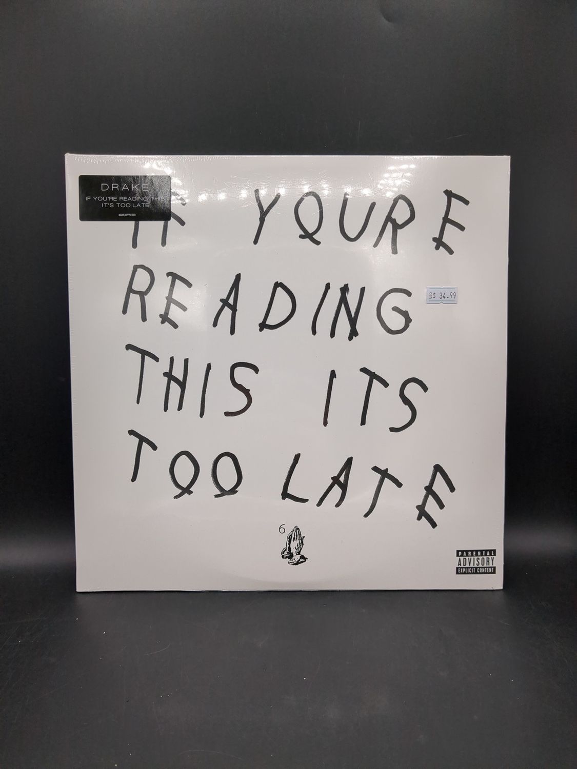 Vinyl Record &#39;If You&#39;Re Reading This It&#39;S Too Late&#39; Drake