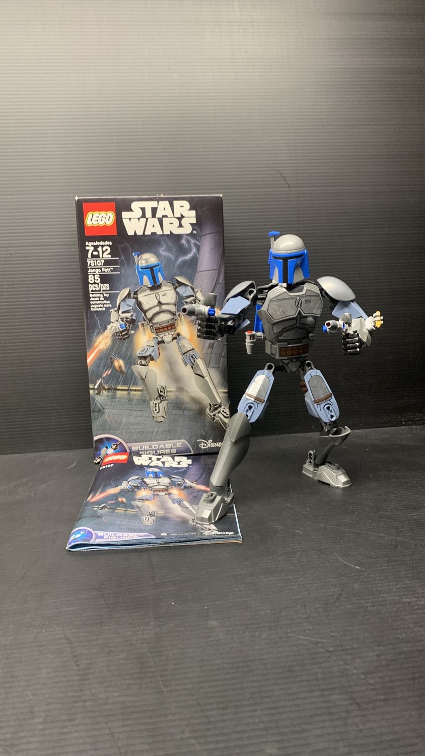 Lego 75107 Star Wars 2015 Jango Fett Buildable Figure 99% Complete (Used)