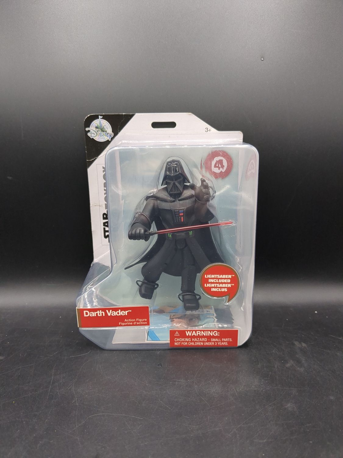 Disney Star Wars ToyBox Darth Vader Action Figure Includes Lightsaber