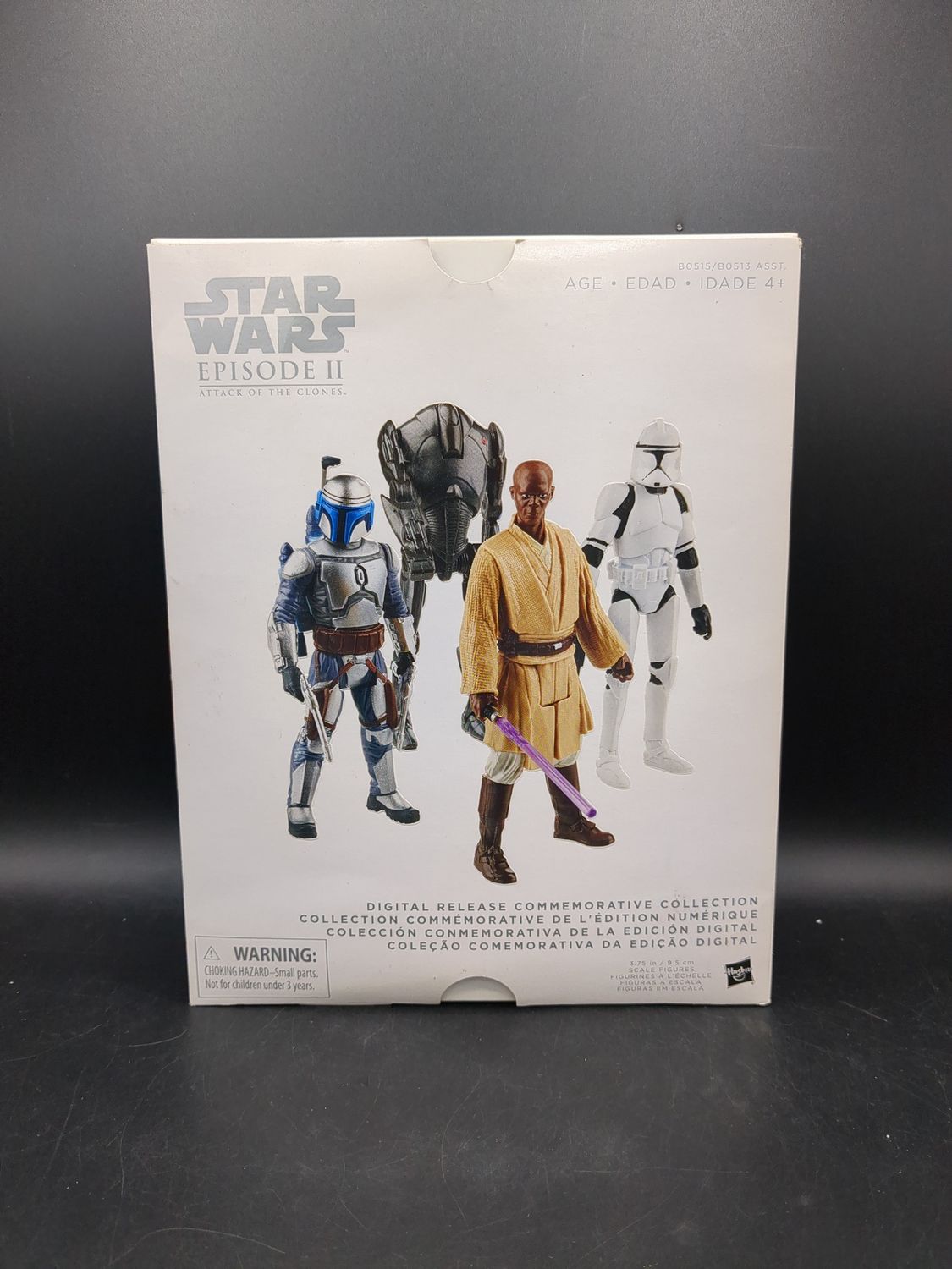 Hasbro Star Wars Episode II Attack of the Clones Digital Release Commemorative Collection Action Figures