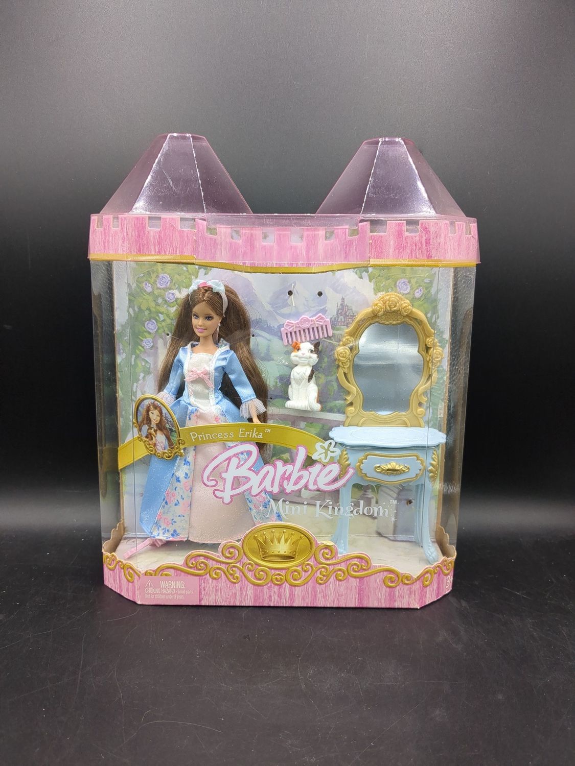 Mattel Barbie Mini Kingdom Princess Erika with Cat and Accessories 2005