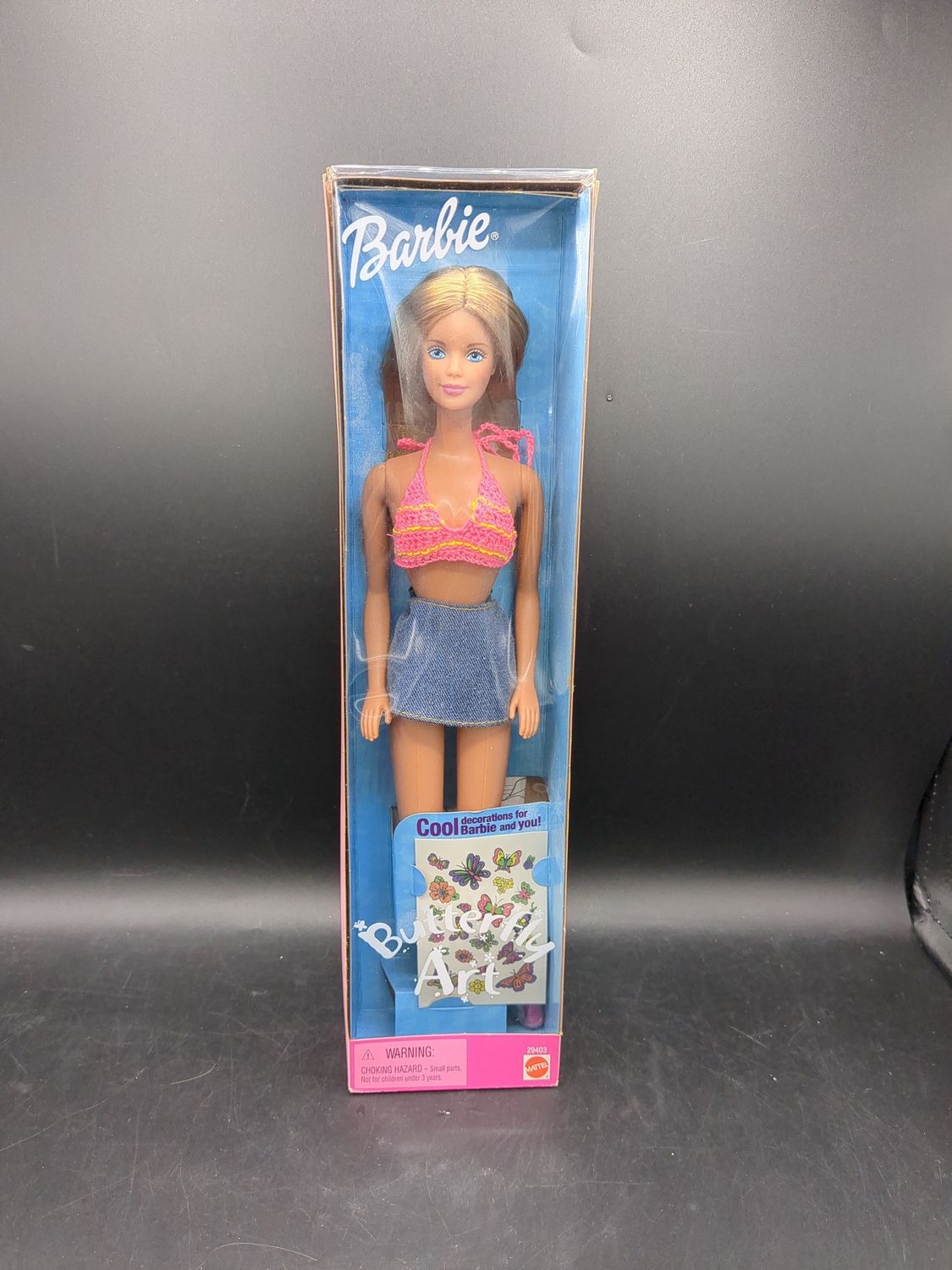 Mattel Barbie Butterfly Art 1998