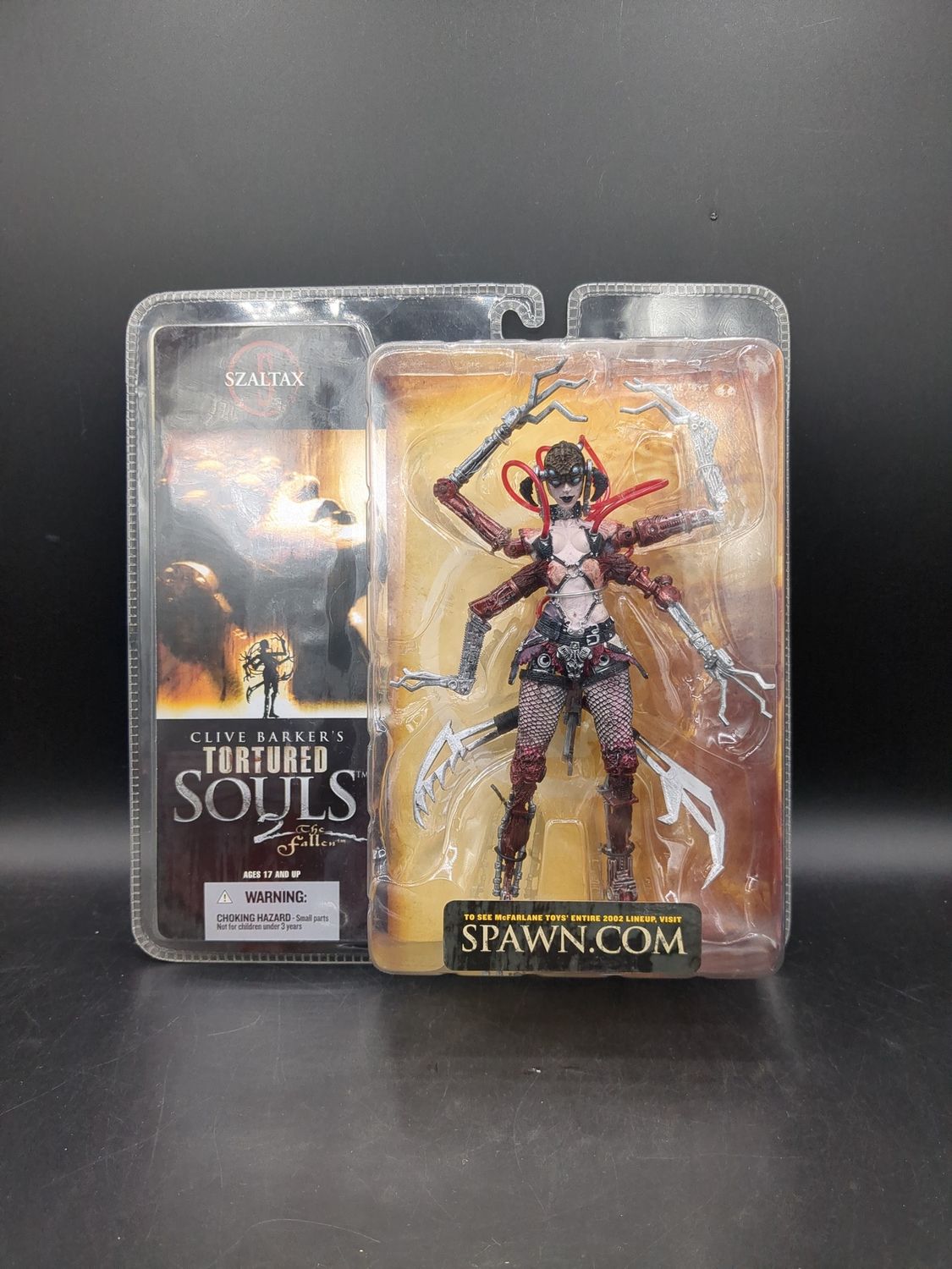 McFarlane Toys Clive Barker&#39;s Tortured Souls 2 Szaltax Figure 2002