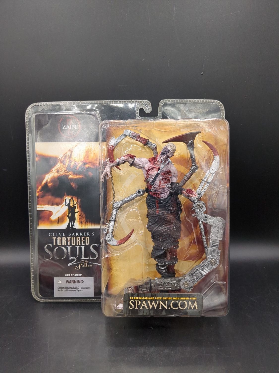 McFarlane Toys Clive Barker&#39;s Tortured Souls 2 Zain  Action Figure 2002