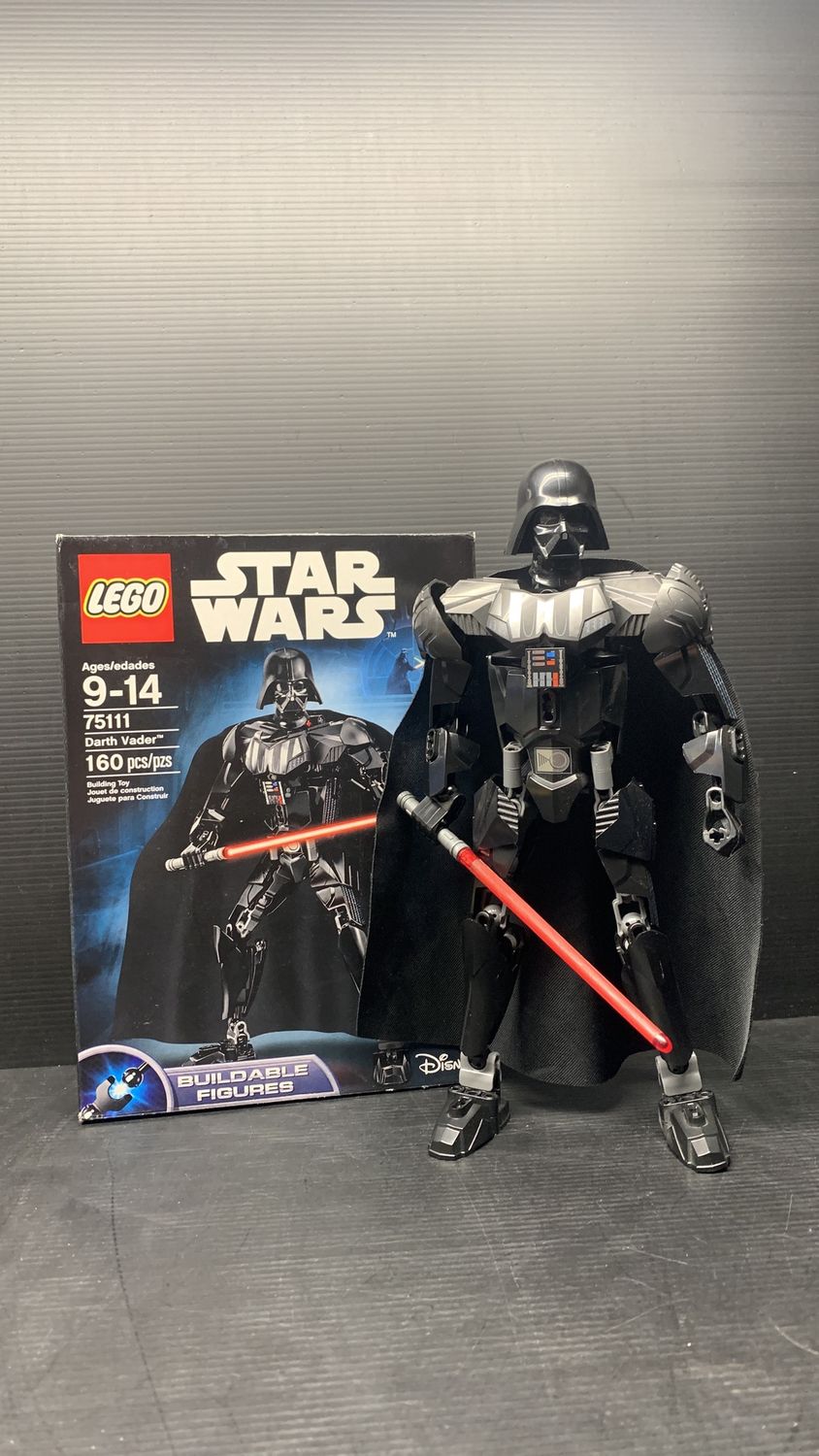 Lego 75111 Star Wars Darth Vader Buildable Action Figure 2015 (used)