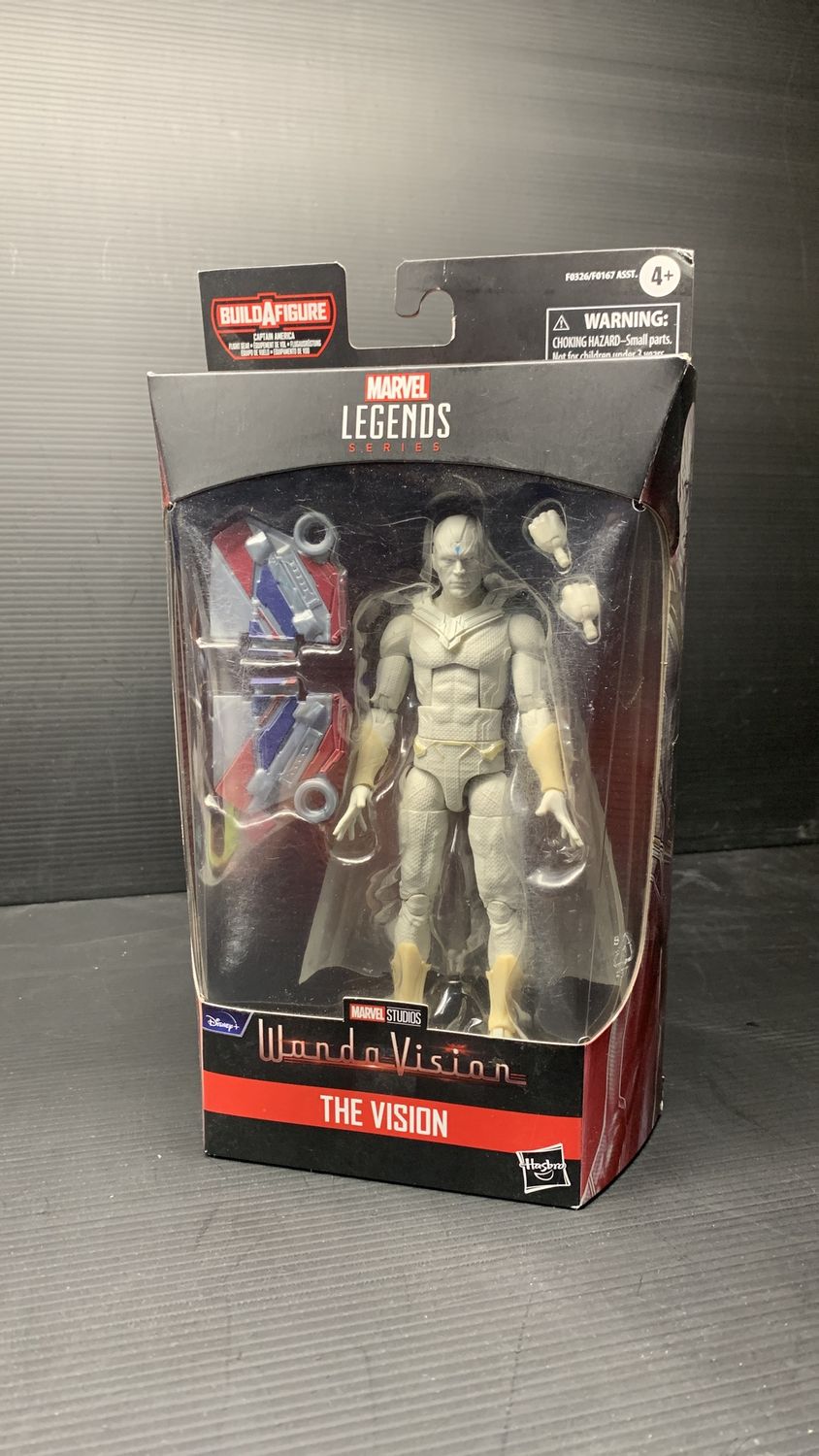 Hasbro Marvel Legends Figure  Capt. America Flight Gear BAF Wandavision The Vision 2021