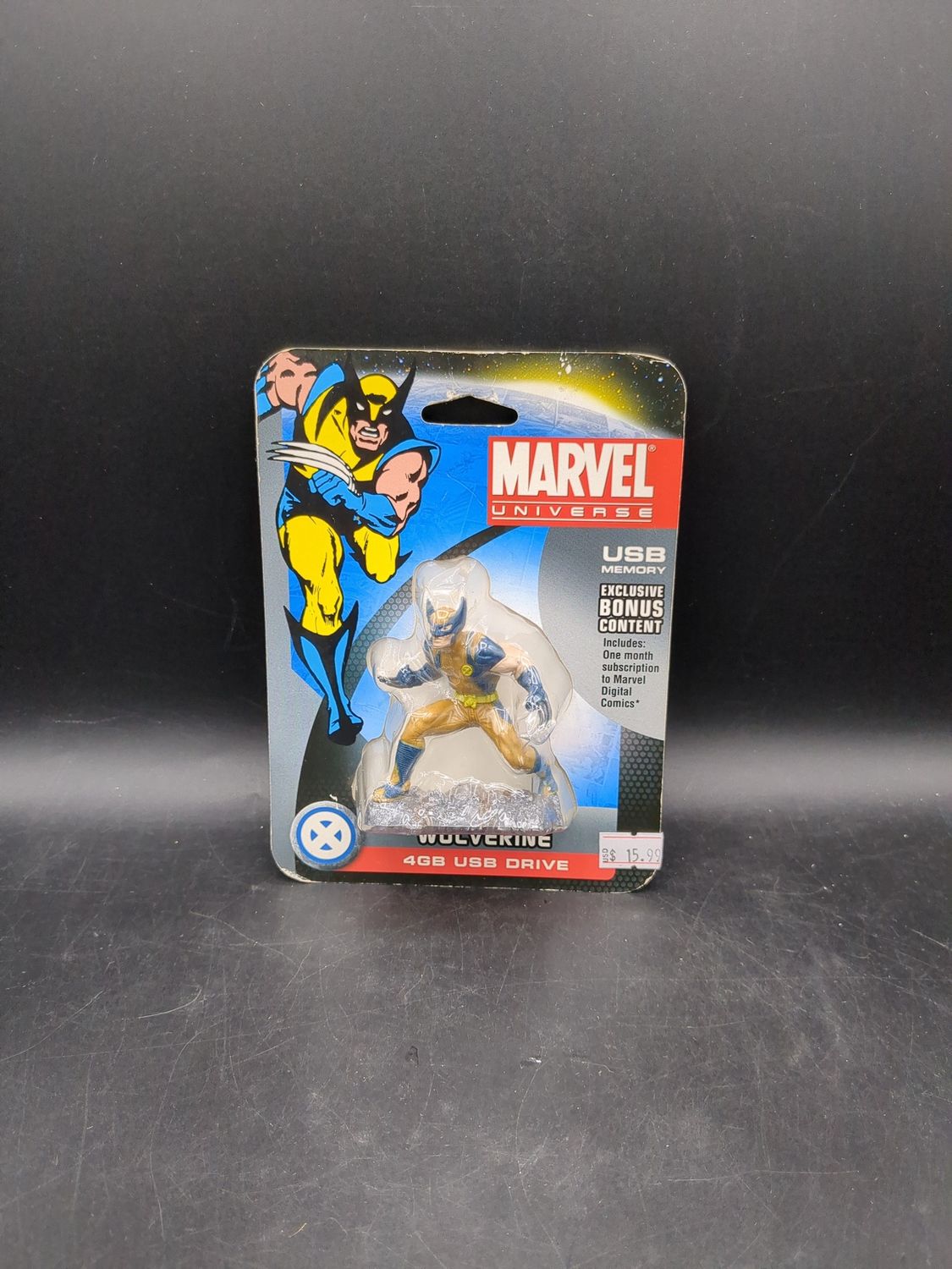 Marvel Wolverine Figure 4GB USB Drive