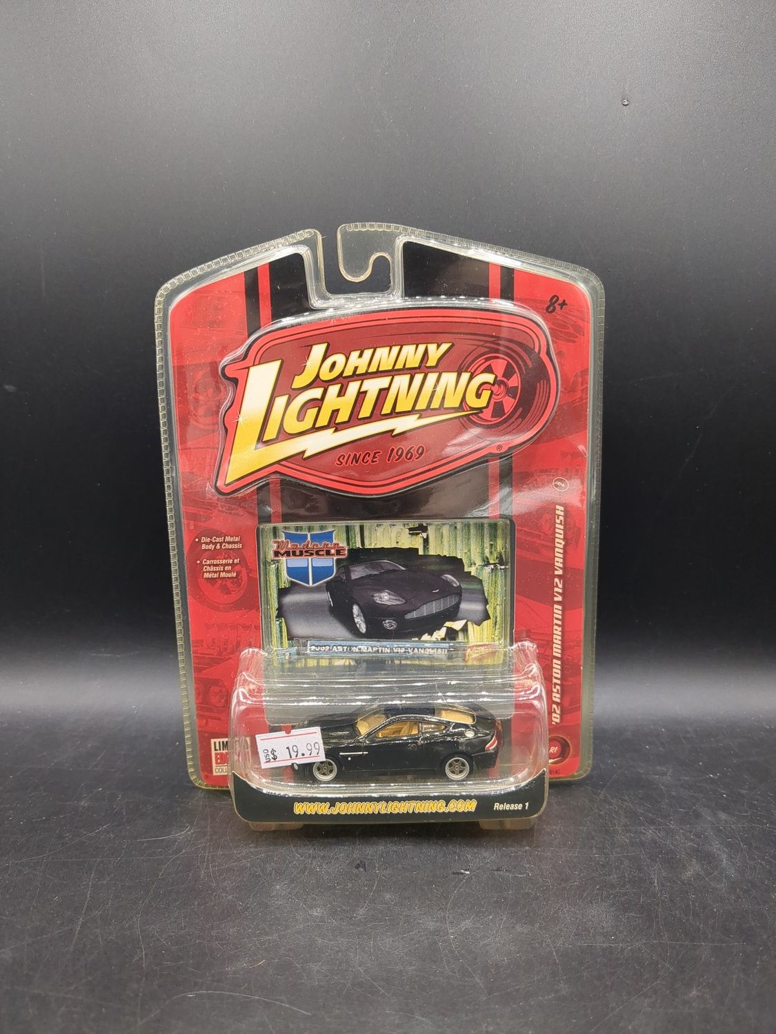 Johnny Lightning 02 Acid Martin V12 Vanquish Car