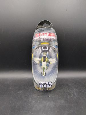 Micro machines Star Wars titanium series diecast slave 1 Car