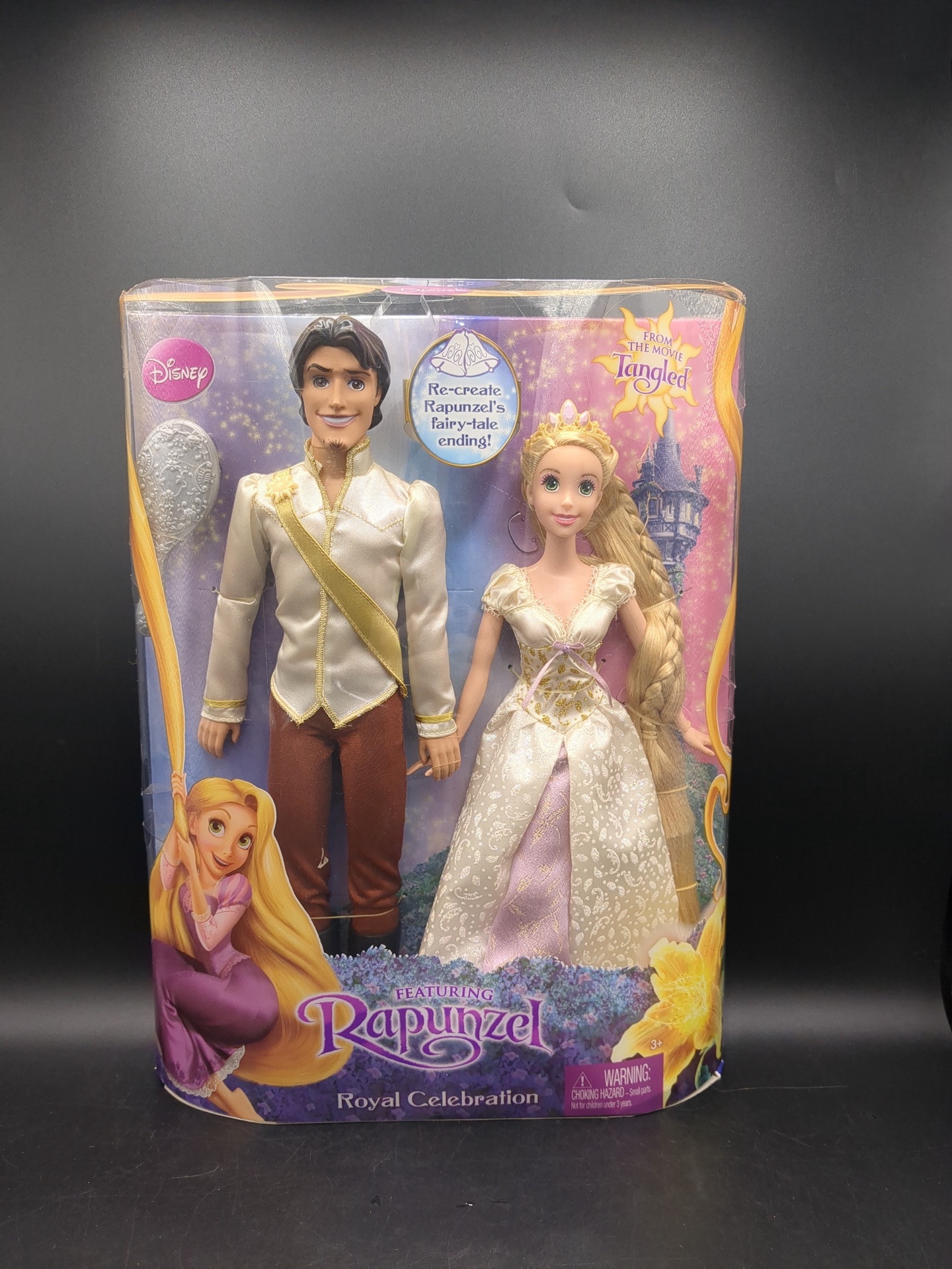 Mattel Disney Barbie Tangled Featuring Rapunzel and Flynn Ryder's Royal Celebration 2010