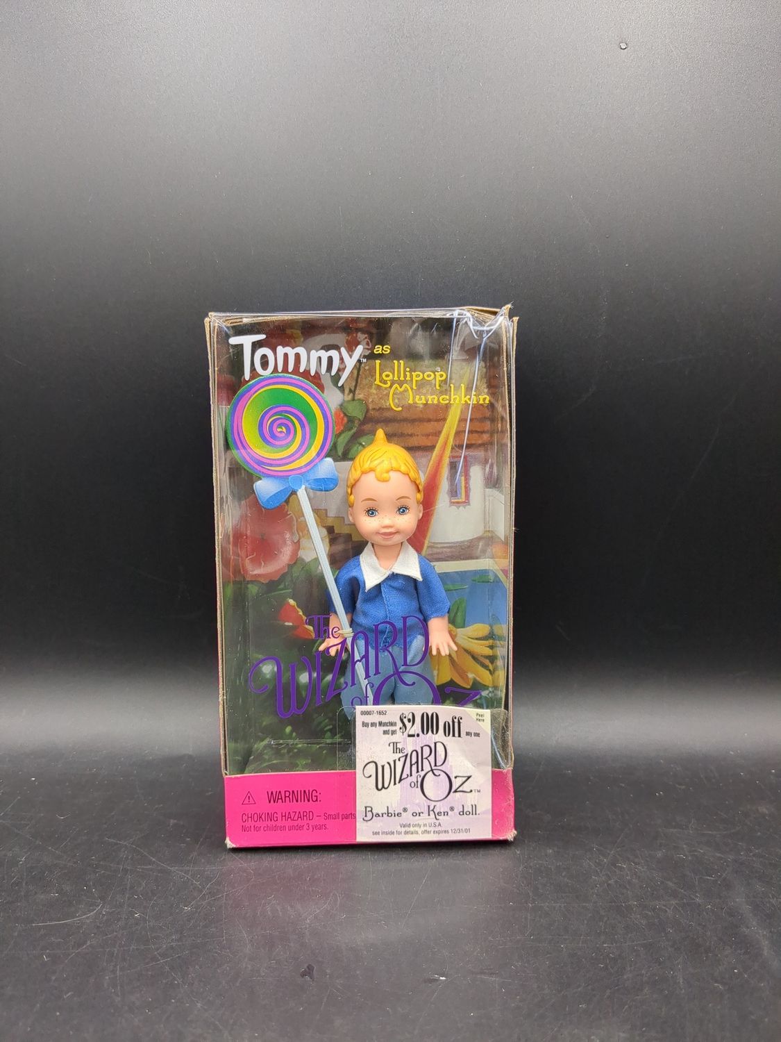 Mattel Barbie Tommy as Lollipop Munchkin 1999