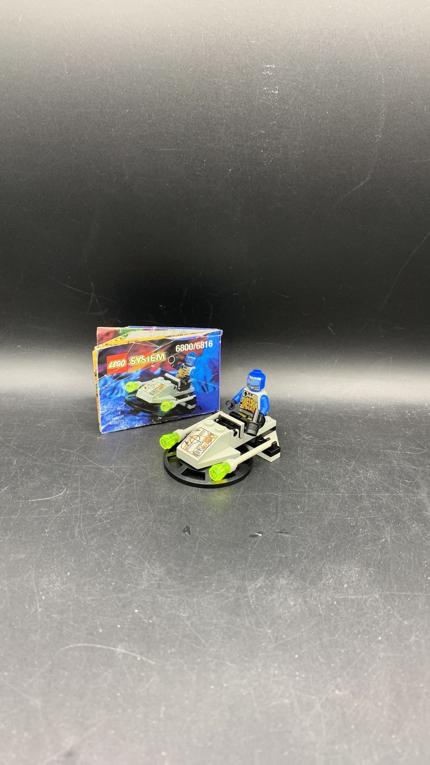 Lego 6800 System UFO Cyber Blaster 1997 (used) 100% Complete Broken Blaster