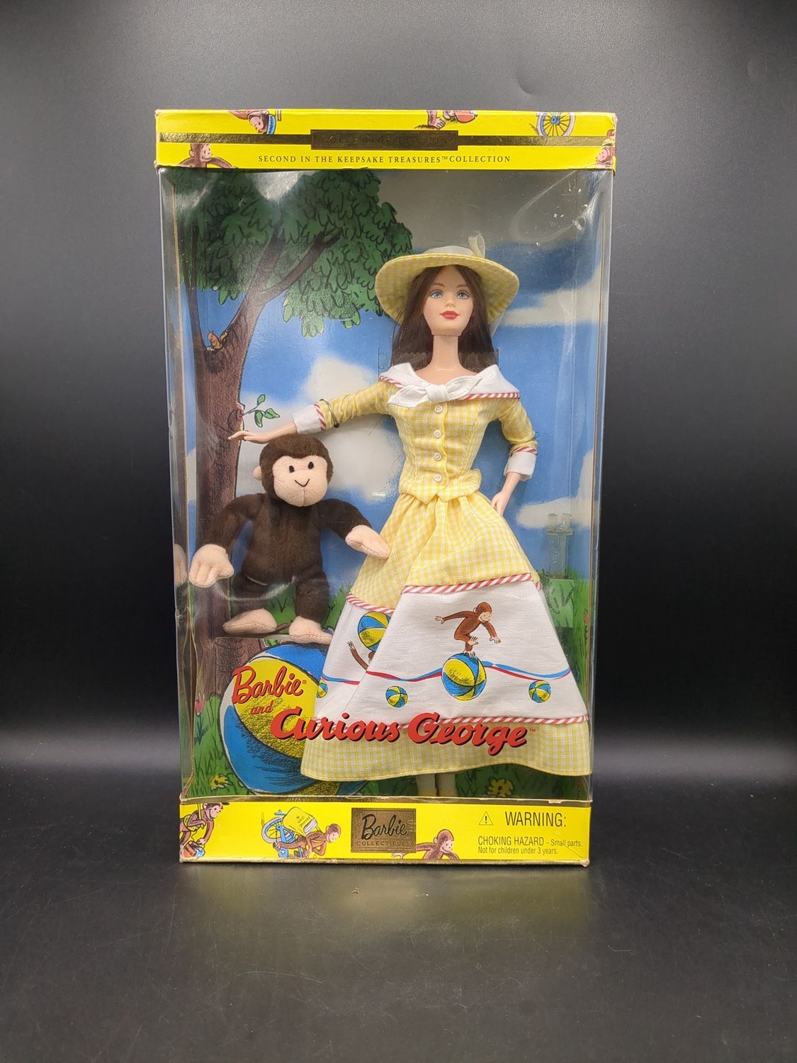 Mattel Barbie and Curious George 2000