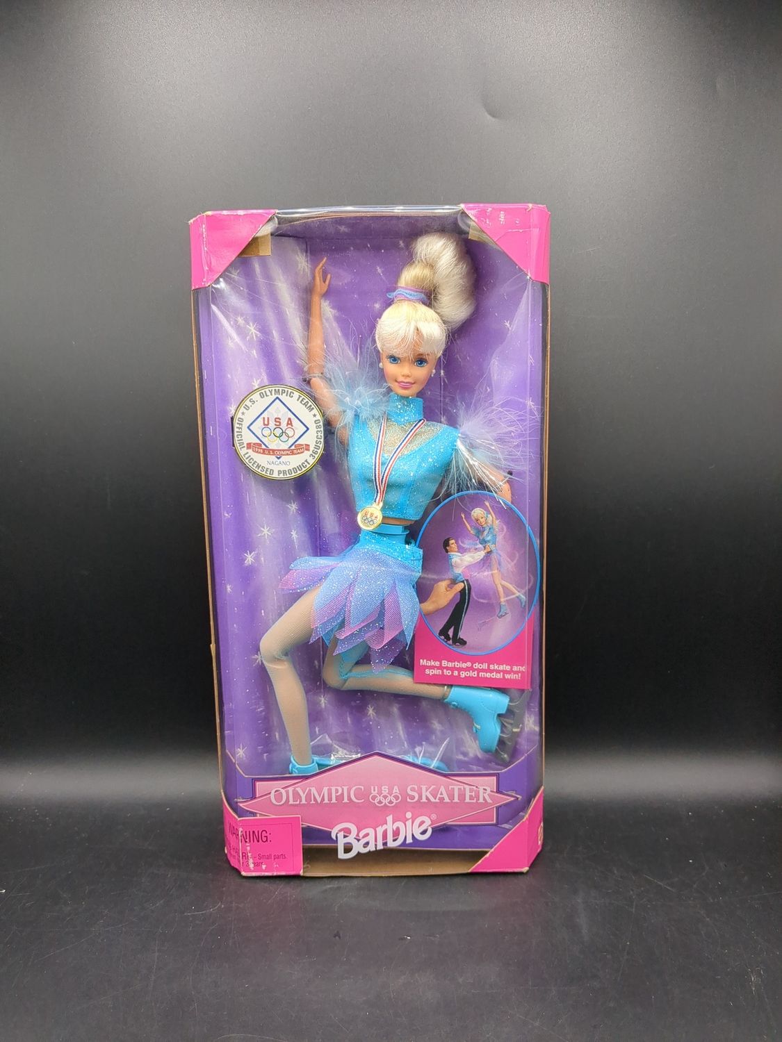 Mattel Barbie Olympic Skater 1997