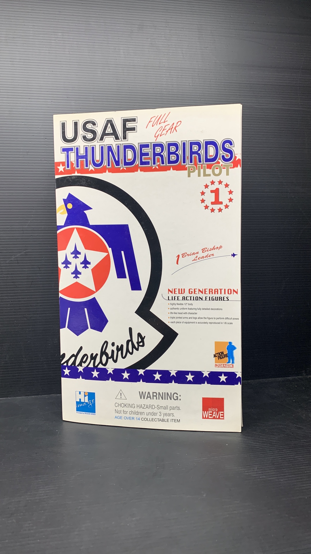 Hi Image USAF Thunderbirds Pilot Figure Full Gear Action Figure 2001