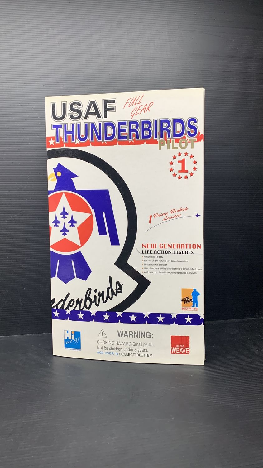 Hi Image USAF Thunderbirds Pilot Figure Full Gear Action Figure 2001