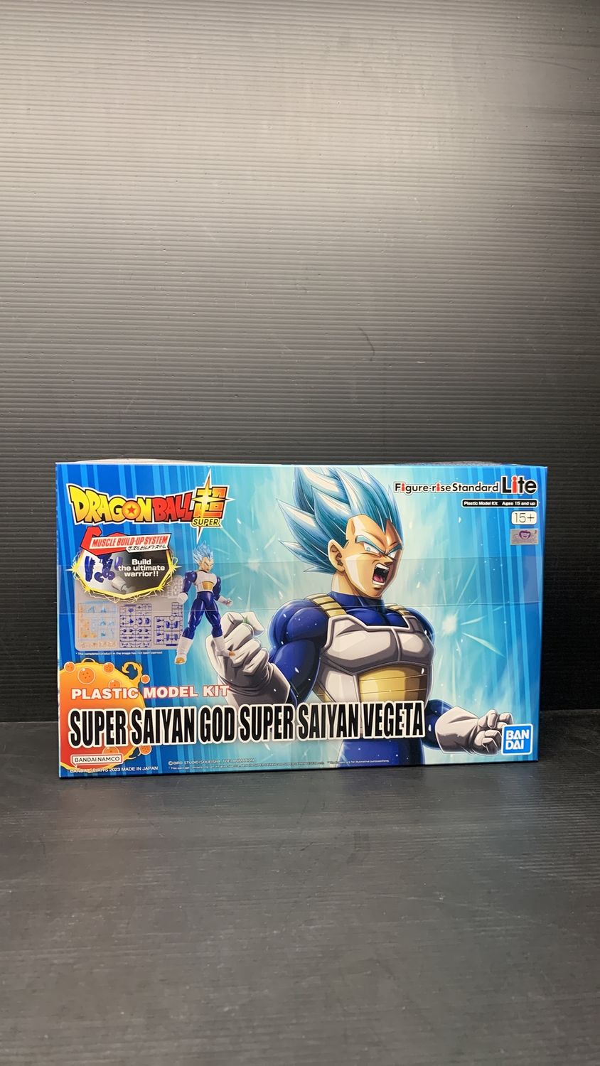 Bandai Dragon Ball Super Super Saiyan God Super Saiyan Vegeta Plastic Model Kit 2023