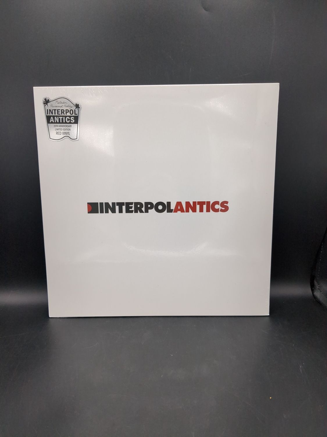 Vinyl Record Antics By Interpol 20Th Anniversary Limited Edition Red Vinyl