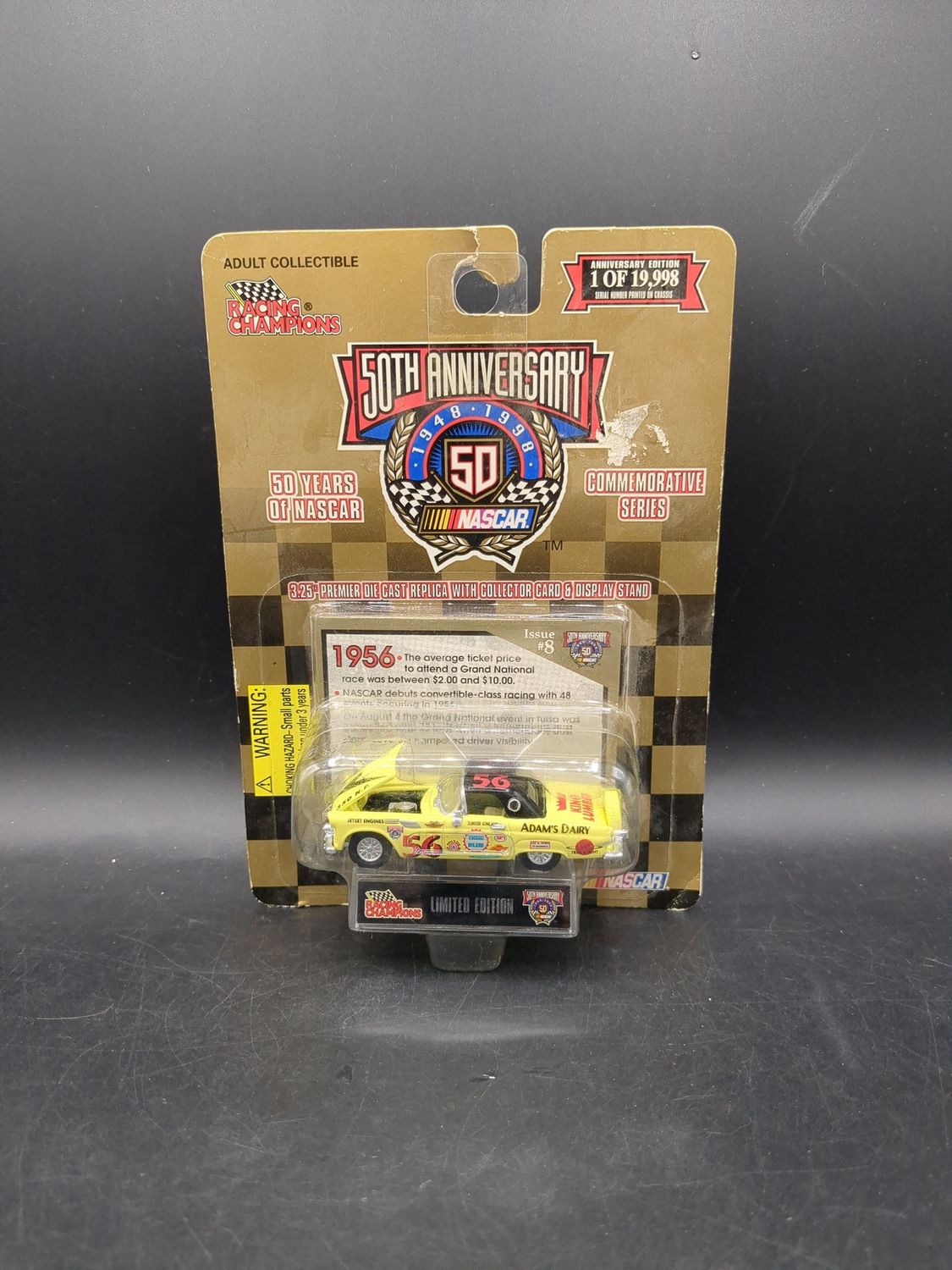 Racing Champions 50th Anniversary Car NASCAR 1956 Dairy Ford Thunderbird