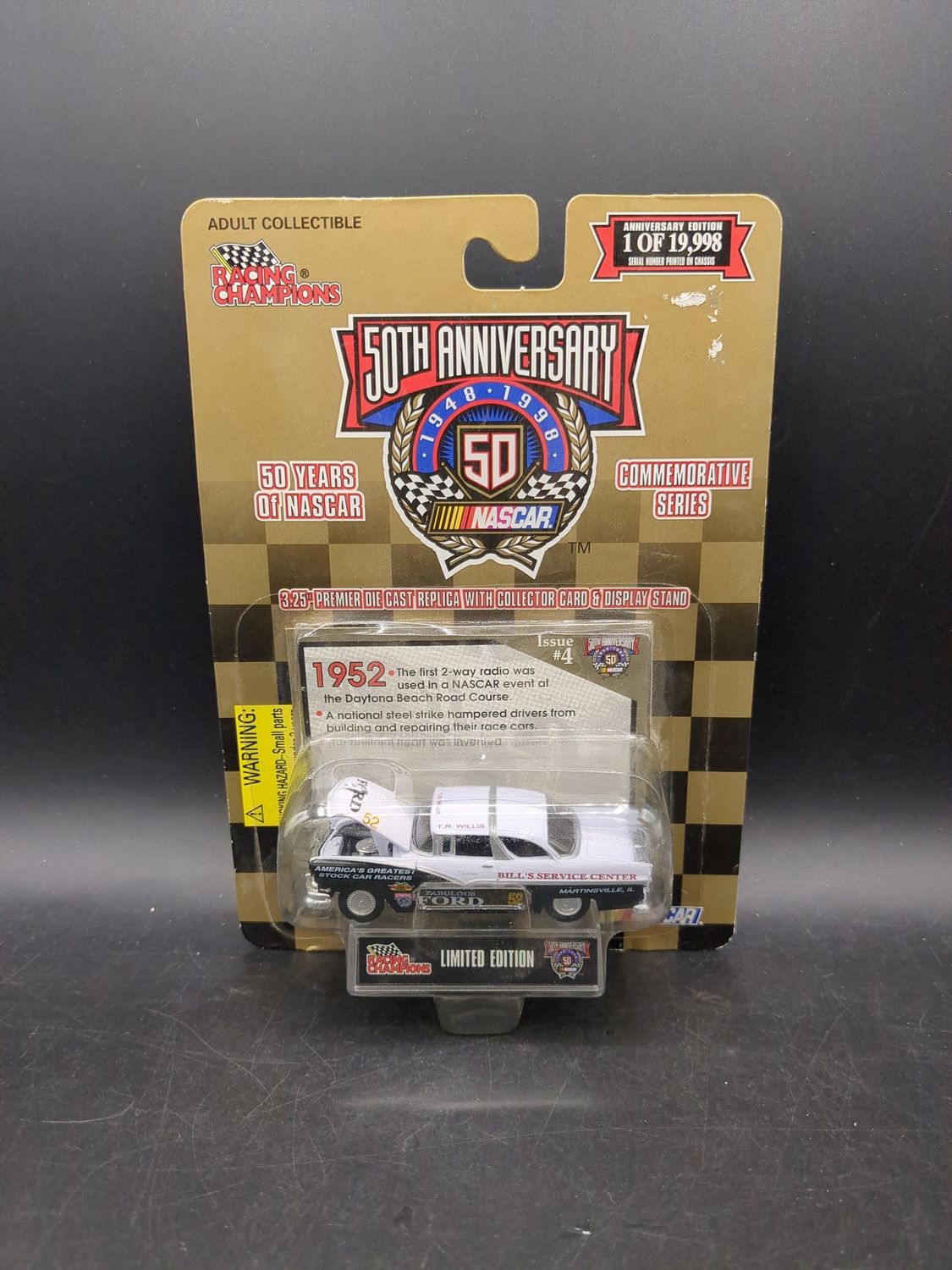 Racing Champions Car 50th Anniversary NASCAR 1952 Fabulous Ford Mustang