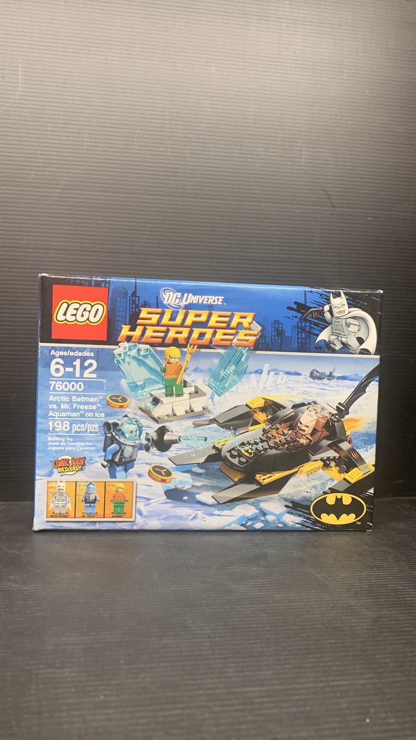 Lego 76000 DC Super Heroes Arctic Batman vs Mr. Freeze: Aquaman on Ice 2013