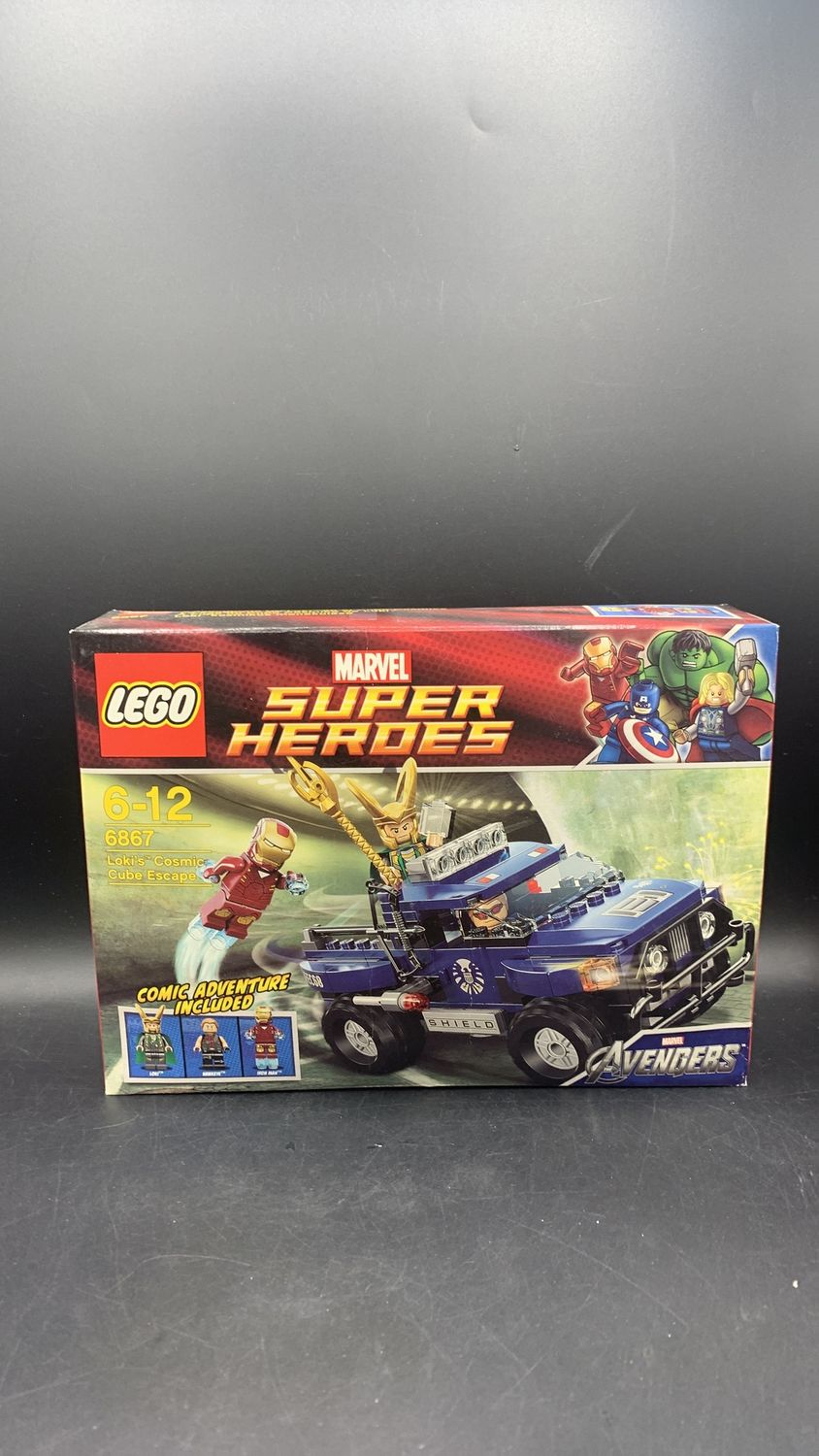 Lego 6867 Marvel Super Heroes Loki’s Cosmic Cube Escape 2012