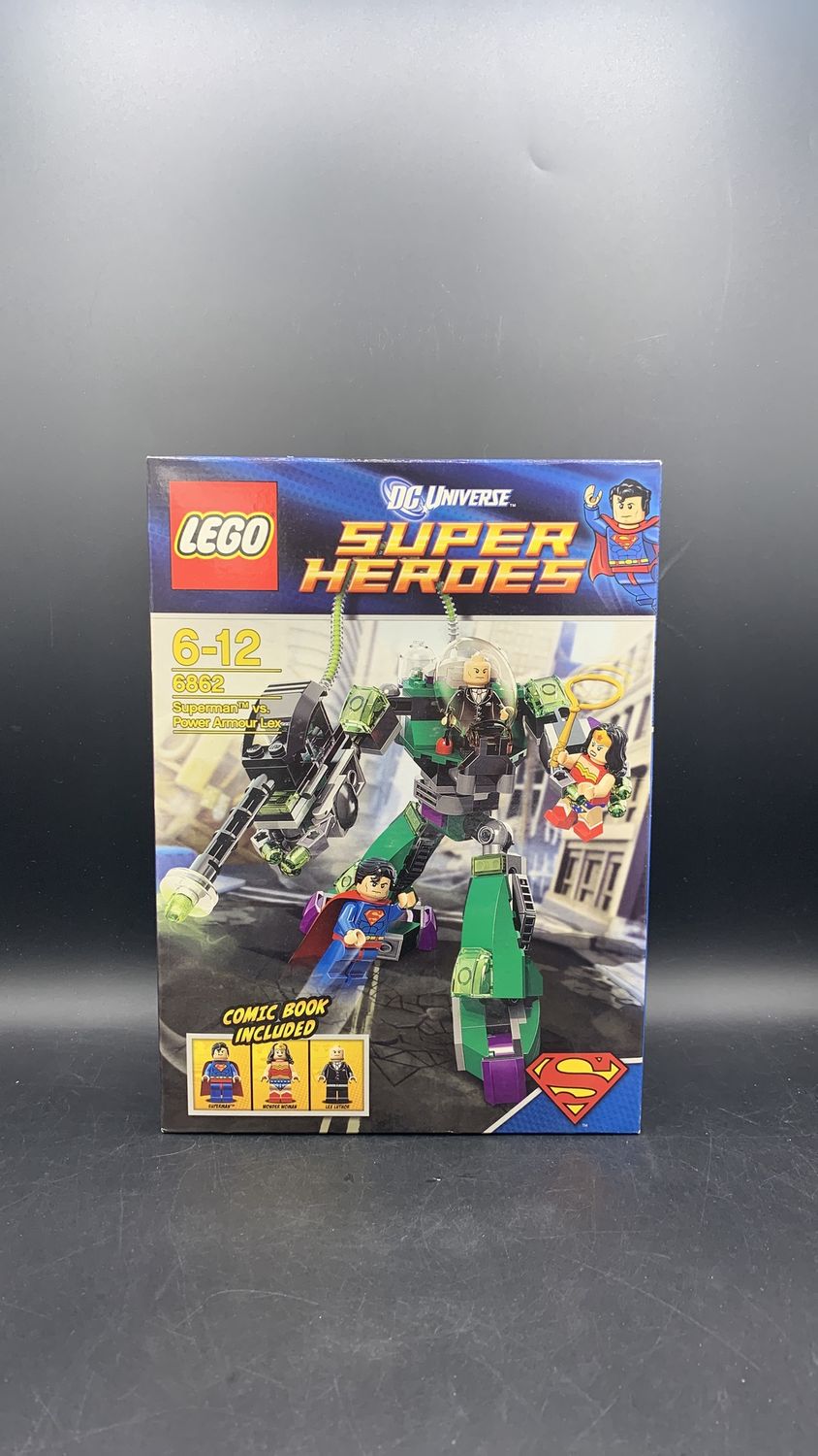 Lego 6862 DC Super Heroes Superman Vs Power Armor Lex 2012