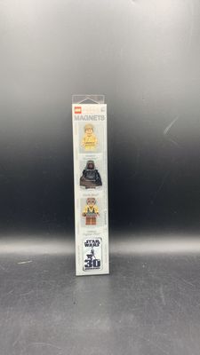 Lego Star Wars Magnets Anakin Skywalker, Darth Maul Naboo Fighter Pilot 2007