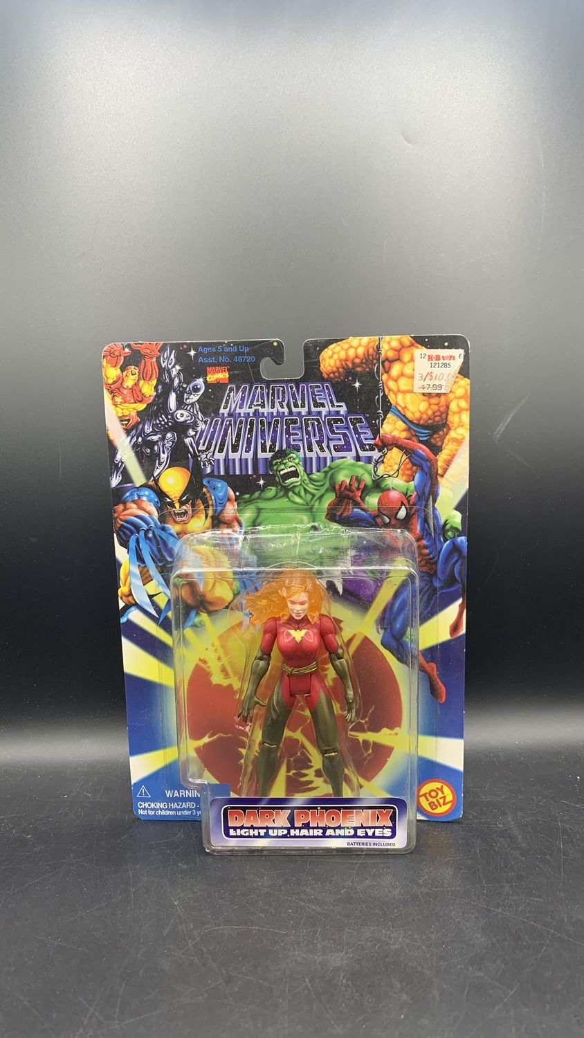 Toy Biz Marvel Universe Figure Dark Phoenix Light Up Hair and Eyes 1996