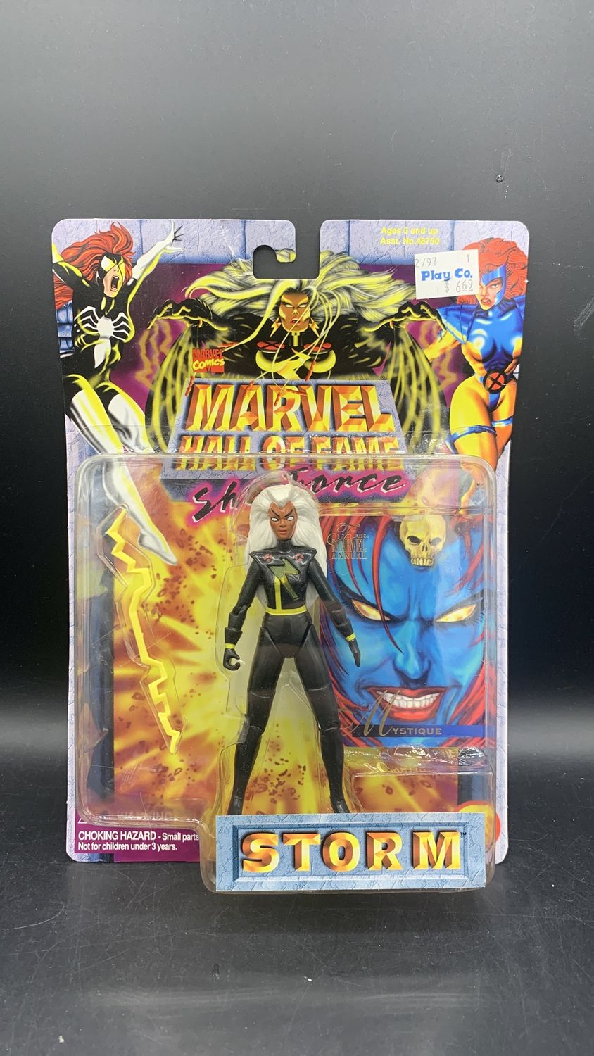 Toy Biz Marvel Hall of Fame She-Force Storm Action Figure 1996