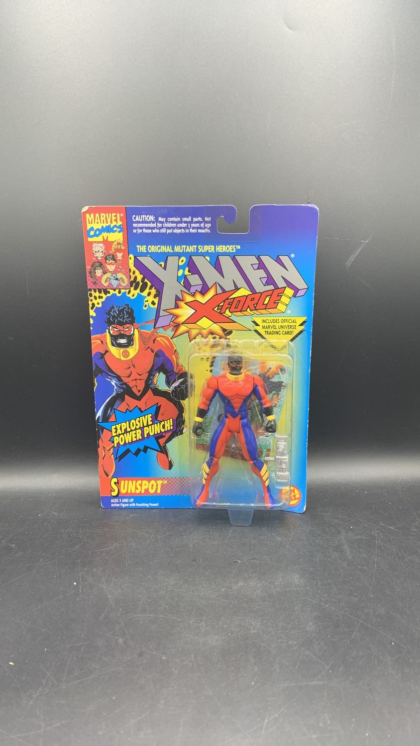 Toy Biz Marvel Comics X-Men X-Force Sunspot Action Figure 1994