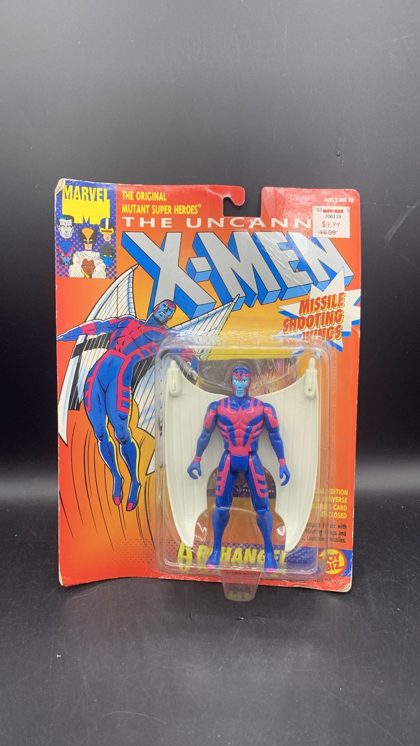 Toy Biz The Uncanny X-Men Archangel Action Figure 1993