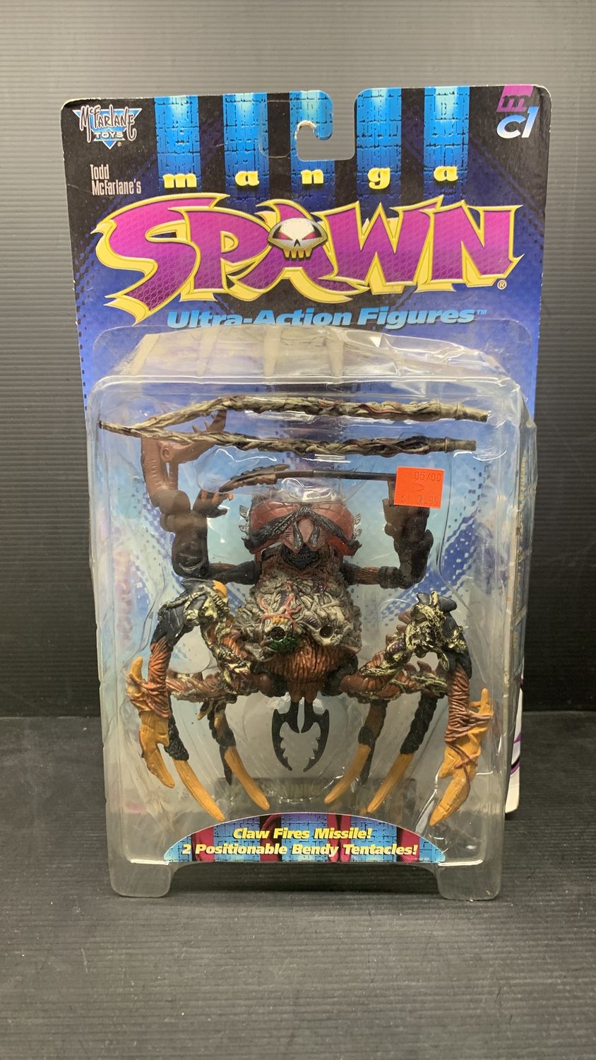 McFarlane Toys Spawn Manga Clown Action Figure 1997 Damaged Package