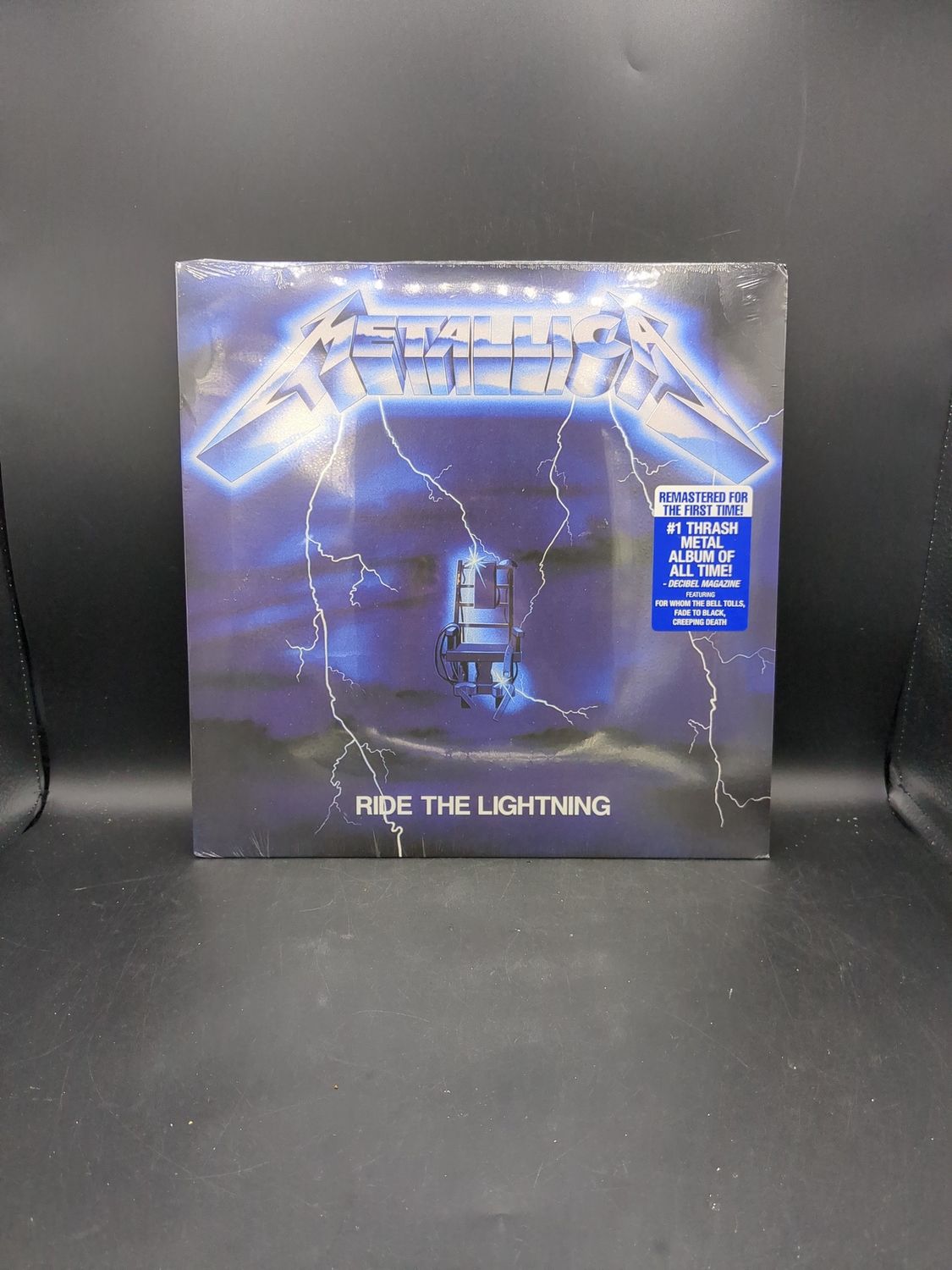 Vinyl Record &#39;Ride The Lightening&#39; Metallica