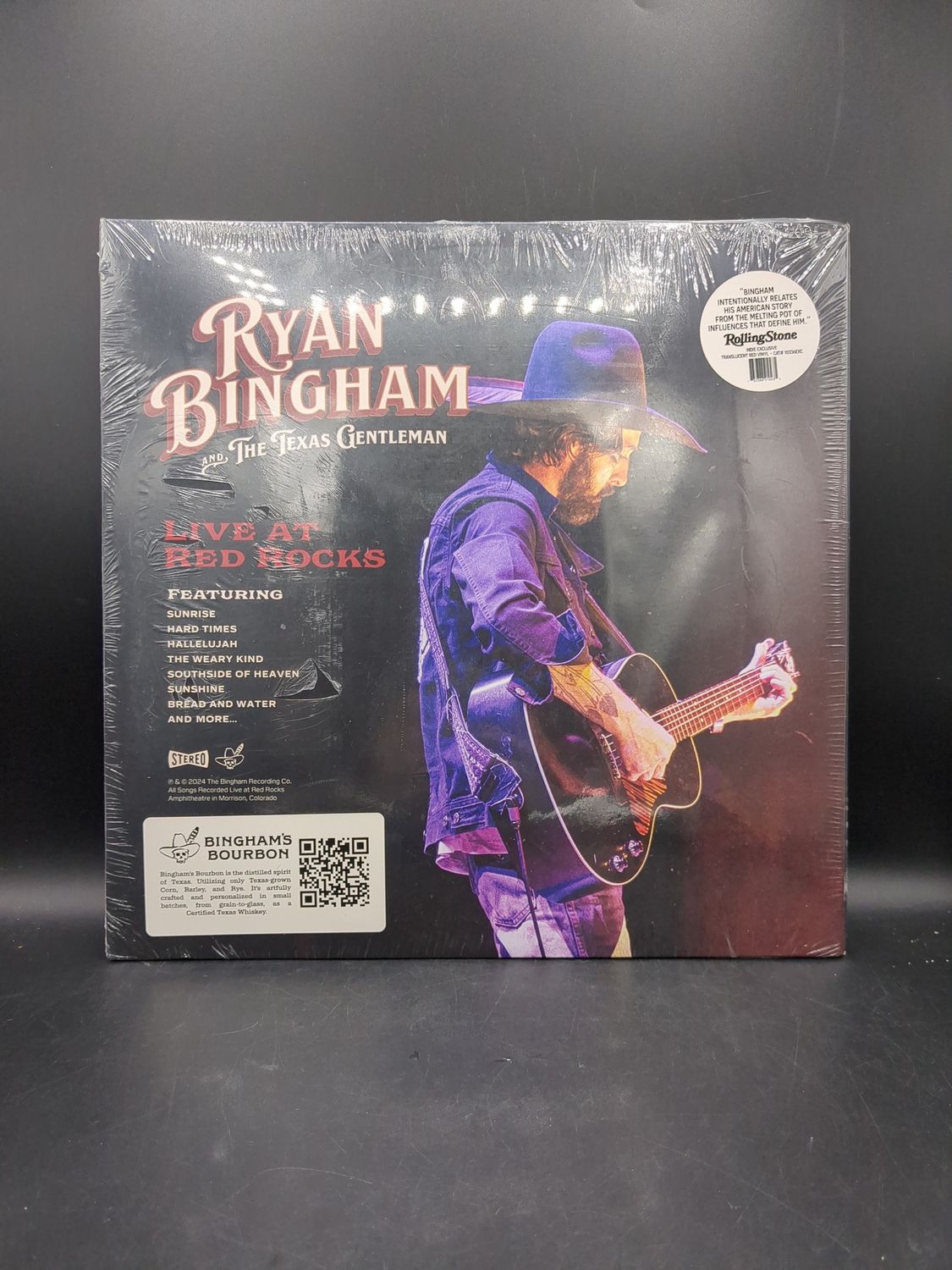 Vinyl Record Ryan Bingham And The Texas Gentleman Live At Red Rocks
