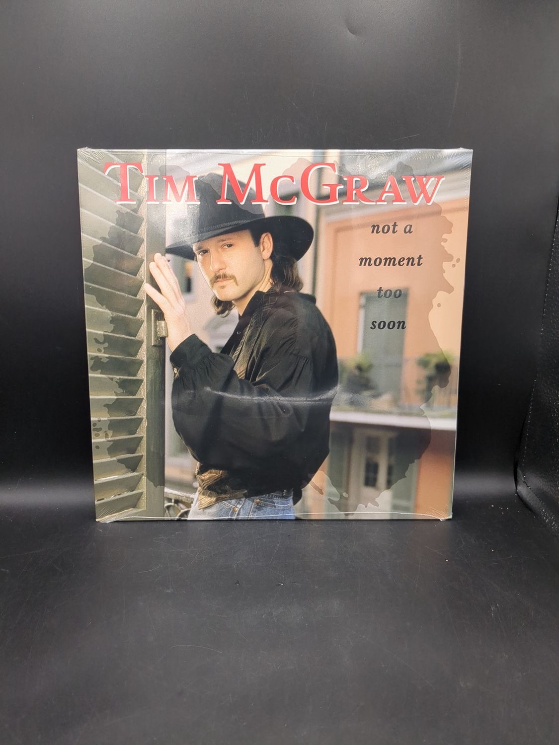 Vinyl Record Tim McGraw Not A Moment Too Soon