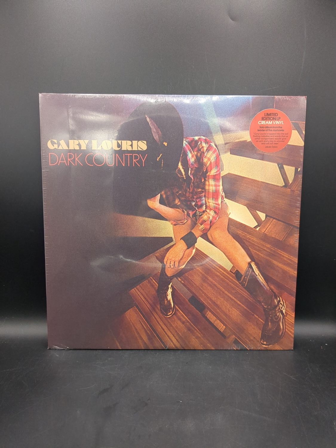 Vinyl Record Gary Louris Dark Country Limited Cream Vinyl