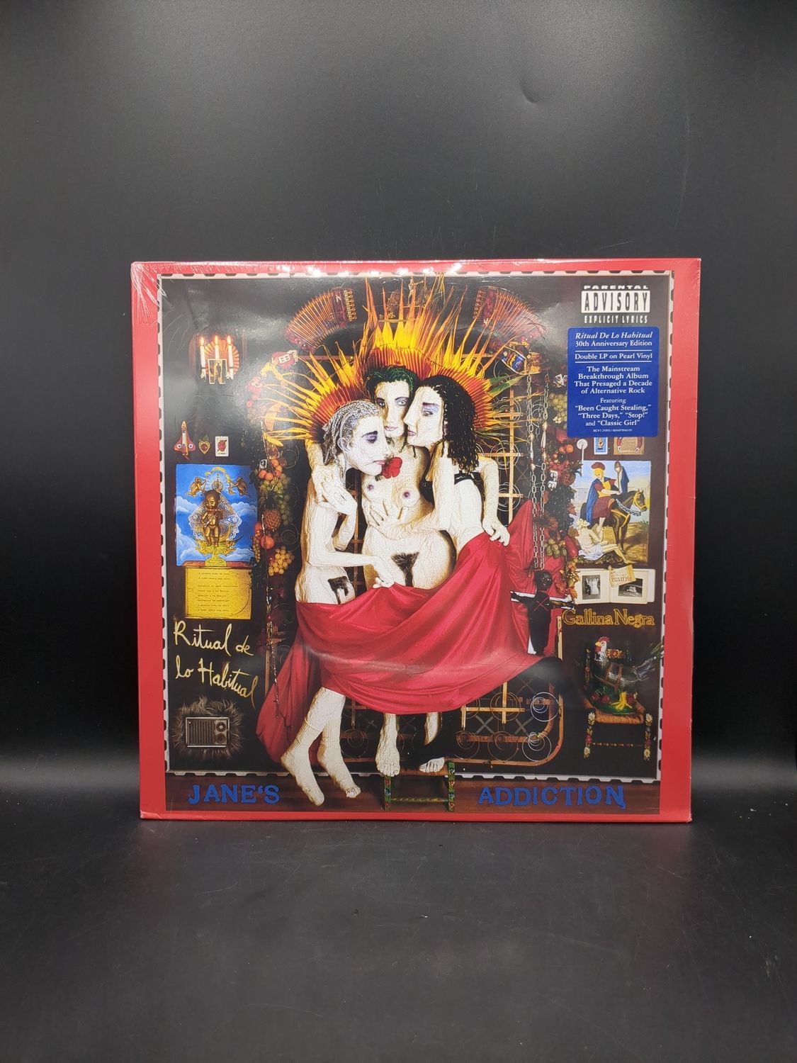 Vinyl Record Jane's Addiction Ritual De Lo Habitual Double LP on Pearl Vinyl